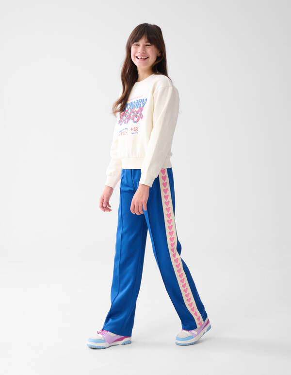 Artwork Pullover Off White SHOEBY GIRLS