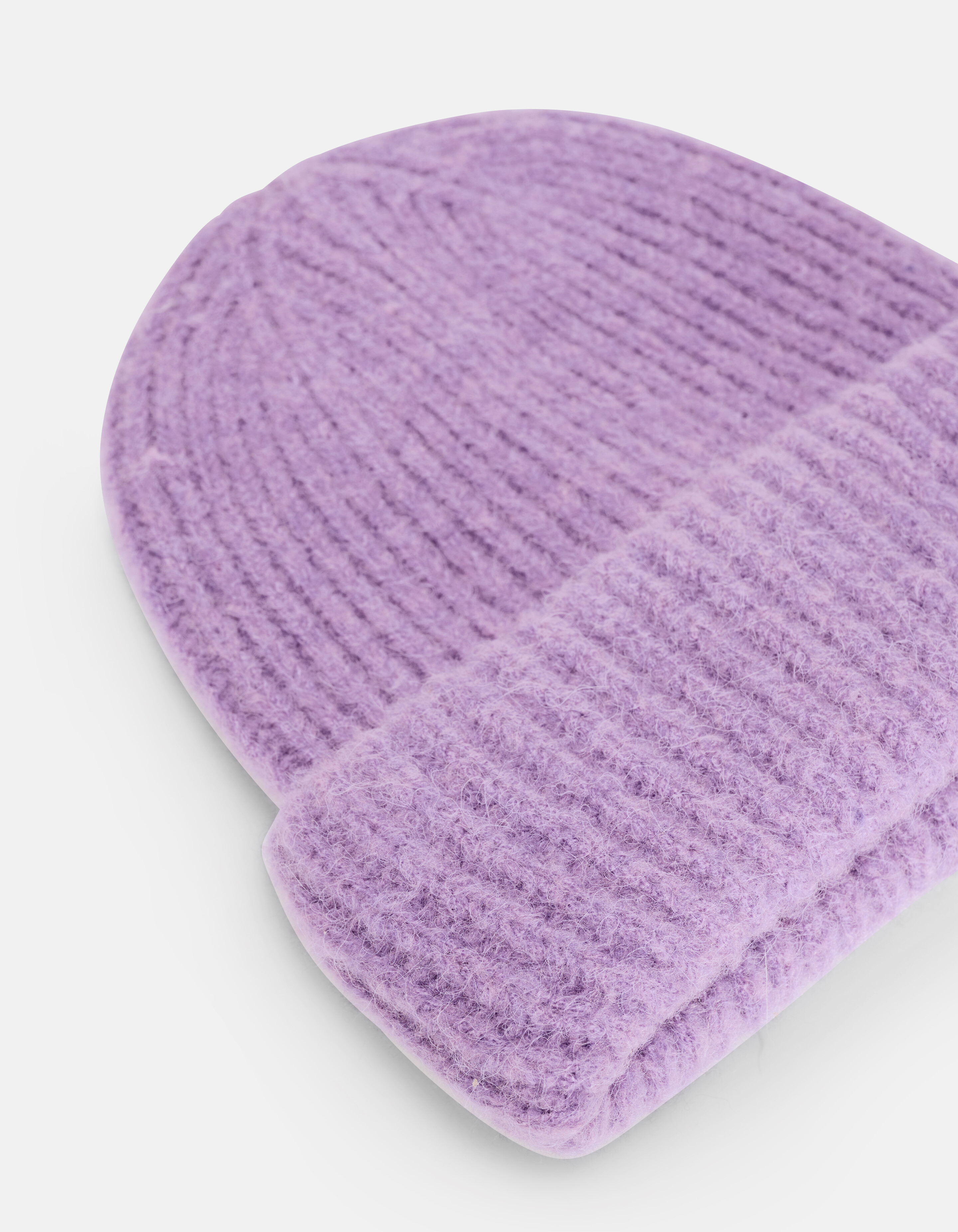 Gestrickte Beanie Lila SHOEBY ACCESSOIRES