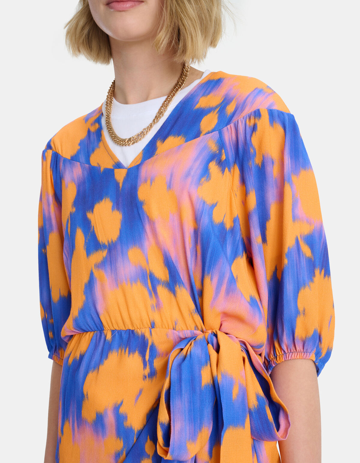 Rosa Print Kleid EKSEPT