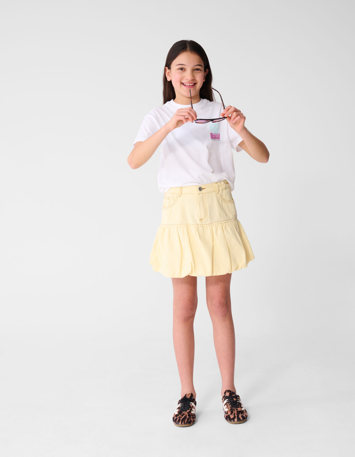 Bubble Minirock Hellgelb SHOEBY GIRLS