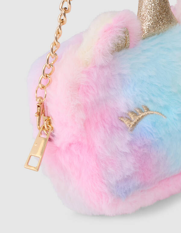 Einhorn-Glitzertasche Blau/Rosa SHOEBY ACCESSOIRES