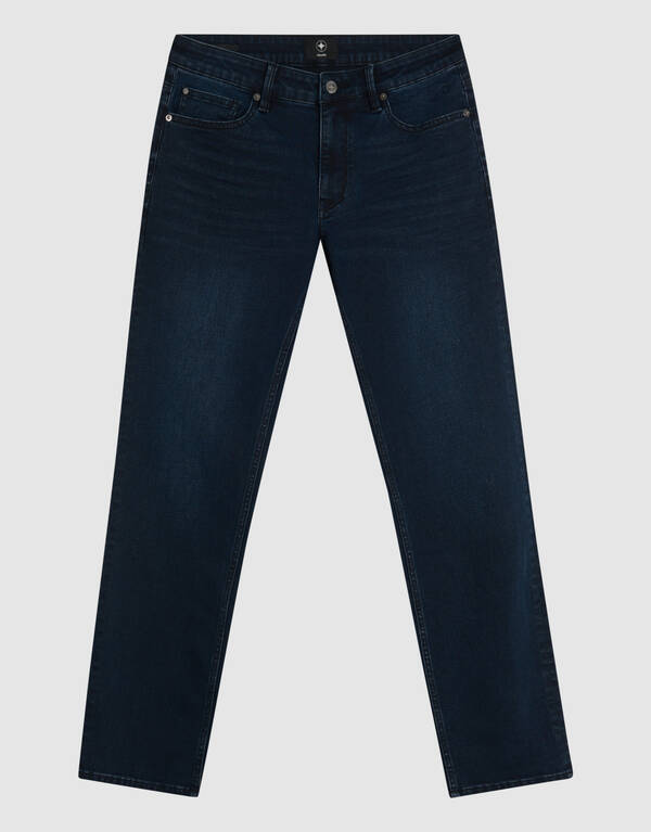 Straight Fit Jeans Blau/Schwarz L34 SHOEBY MEN