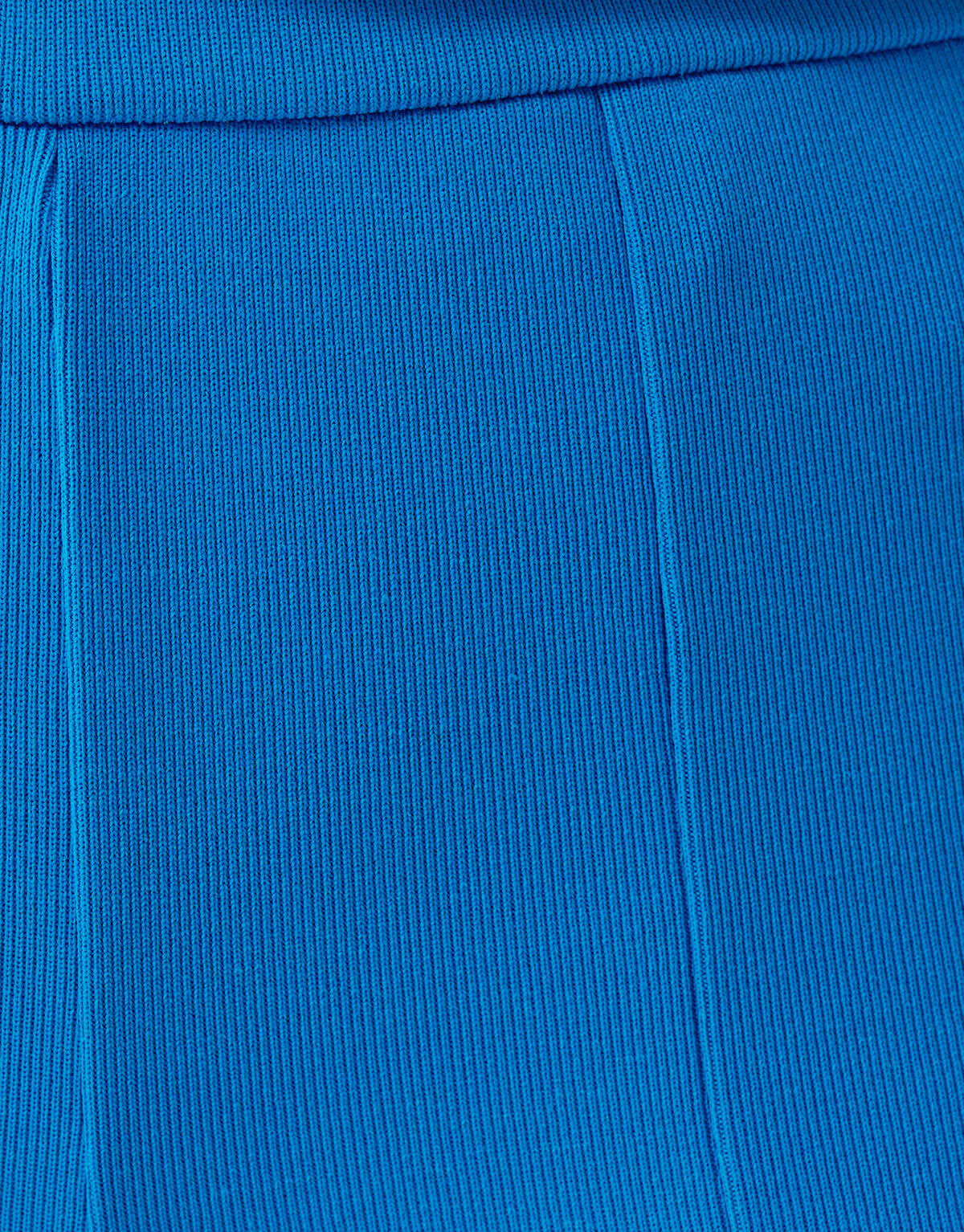 Ausgestellte Rippen-Leggings Blau SHOEBY GIRLS