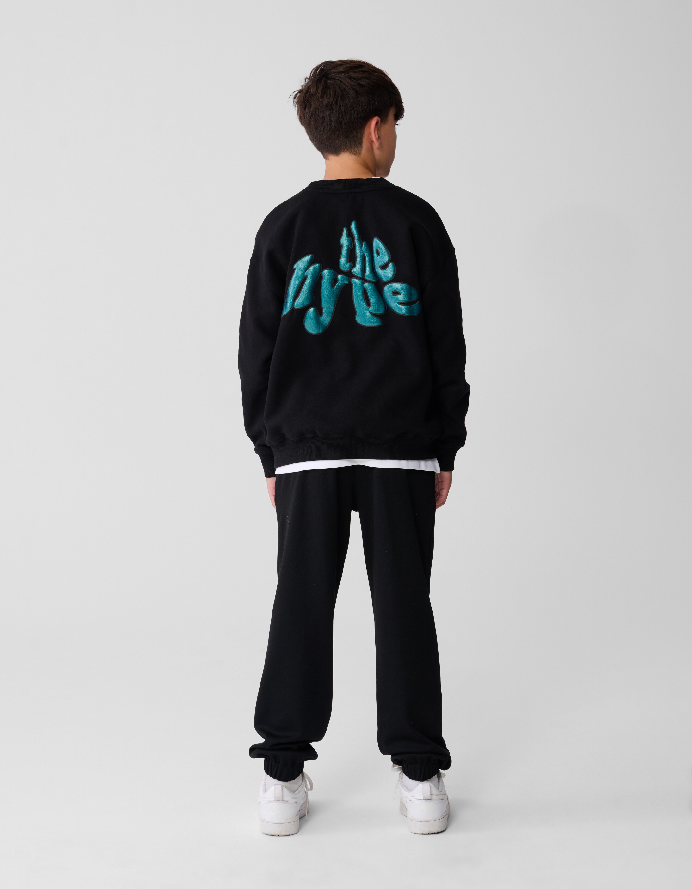 Ausgefallene weite Hose Schwarz SHOEBY BOYS