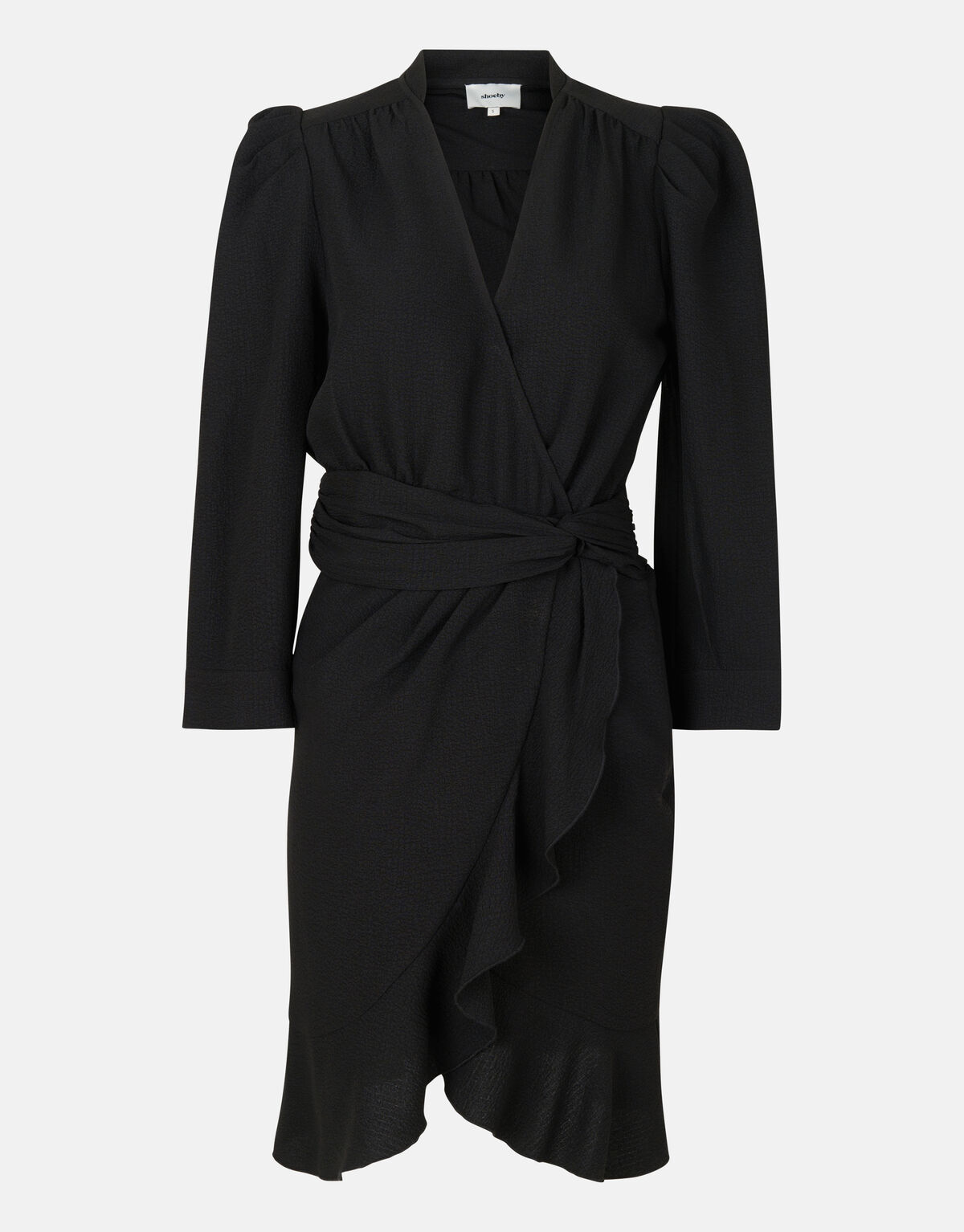 Drapiertes Kleid Schwarz von Fred SHOEBY WOMEN