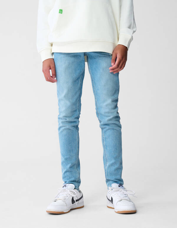 Tapered Fit Jeans Hellblau SHOEBY BOYS