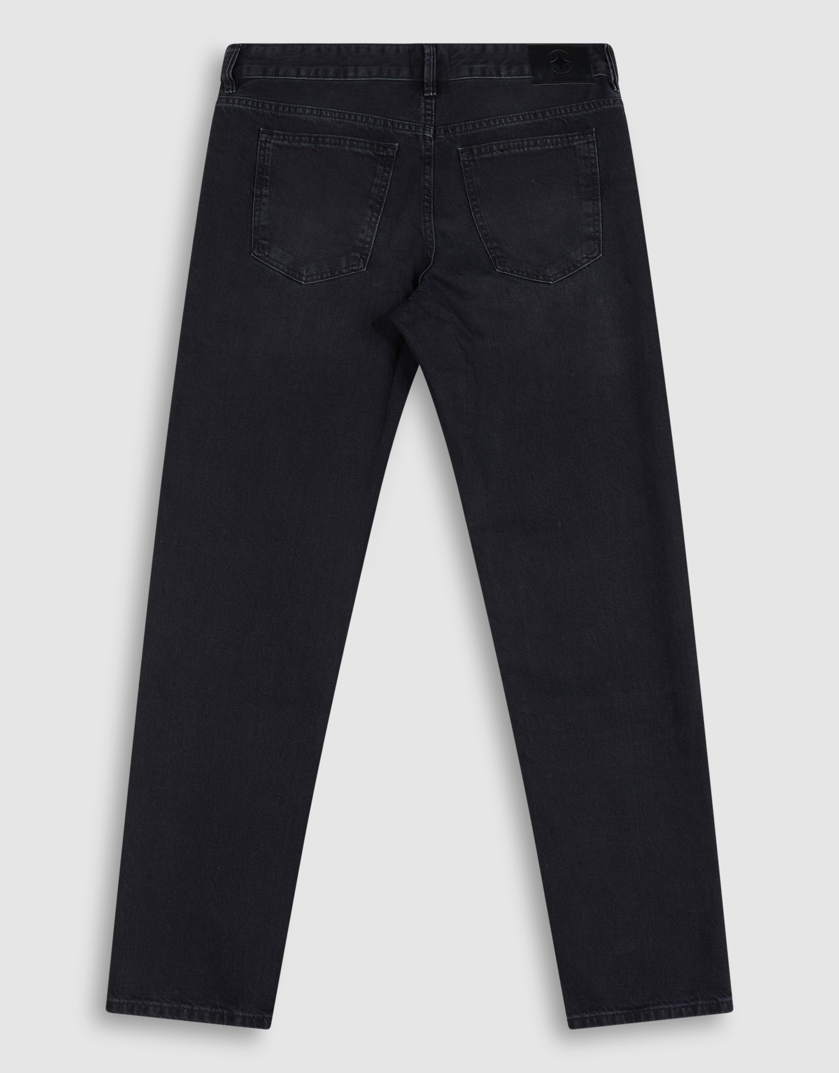 Modern Straight Fit Jeans Zwart L32 SHOEBY MEN