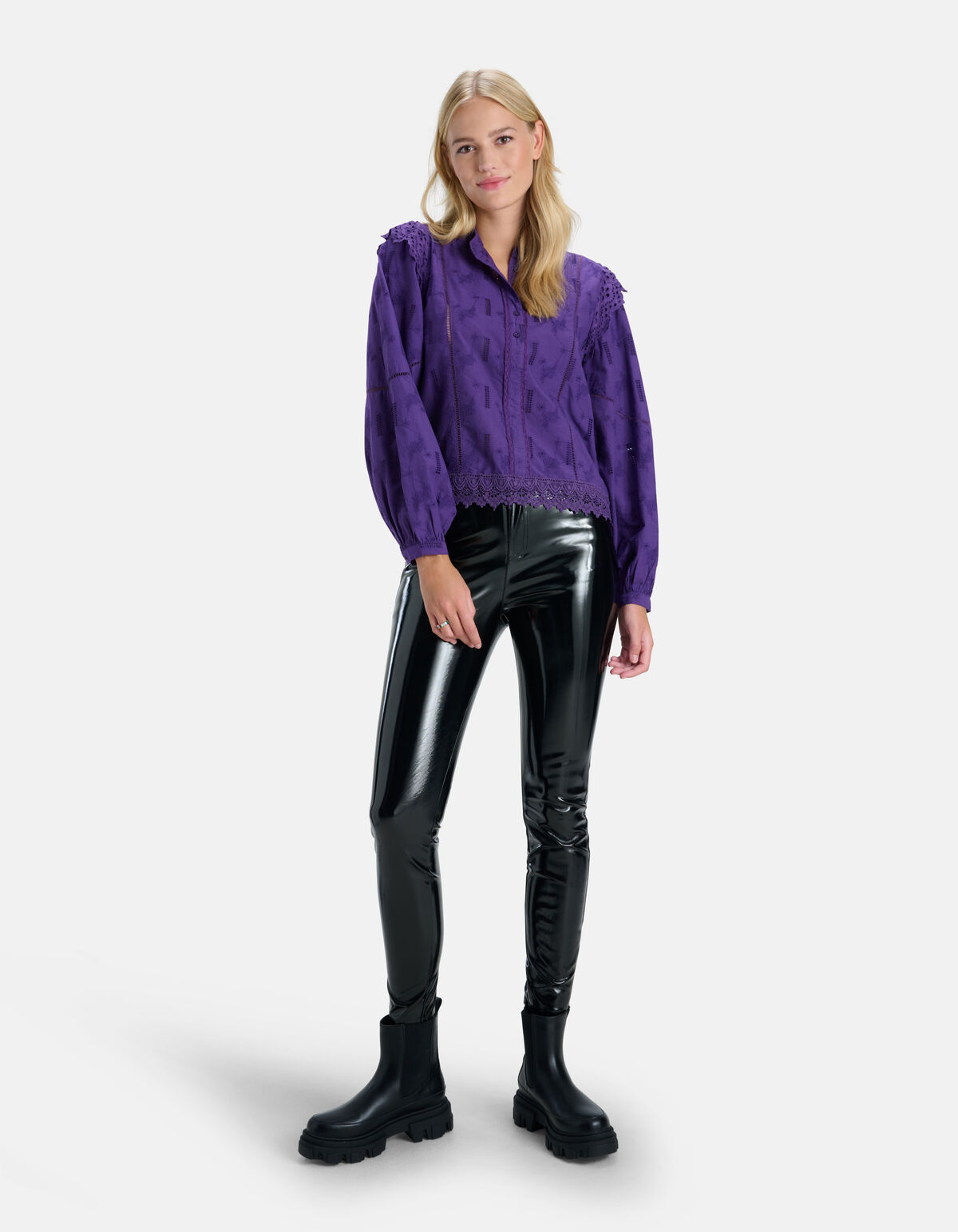 Lacklederhose SHOEBY WOMEN