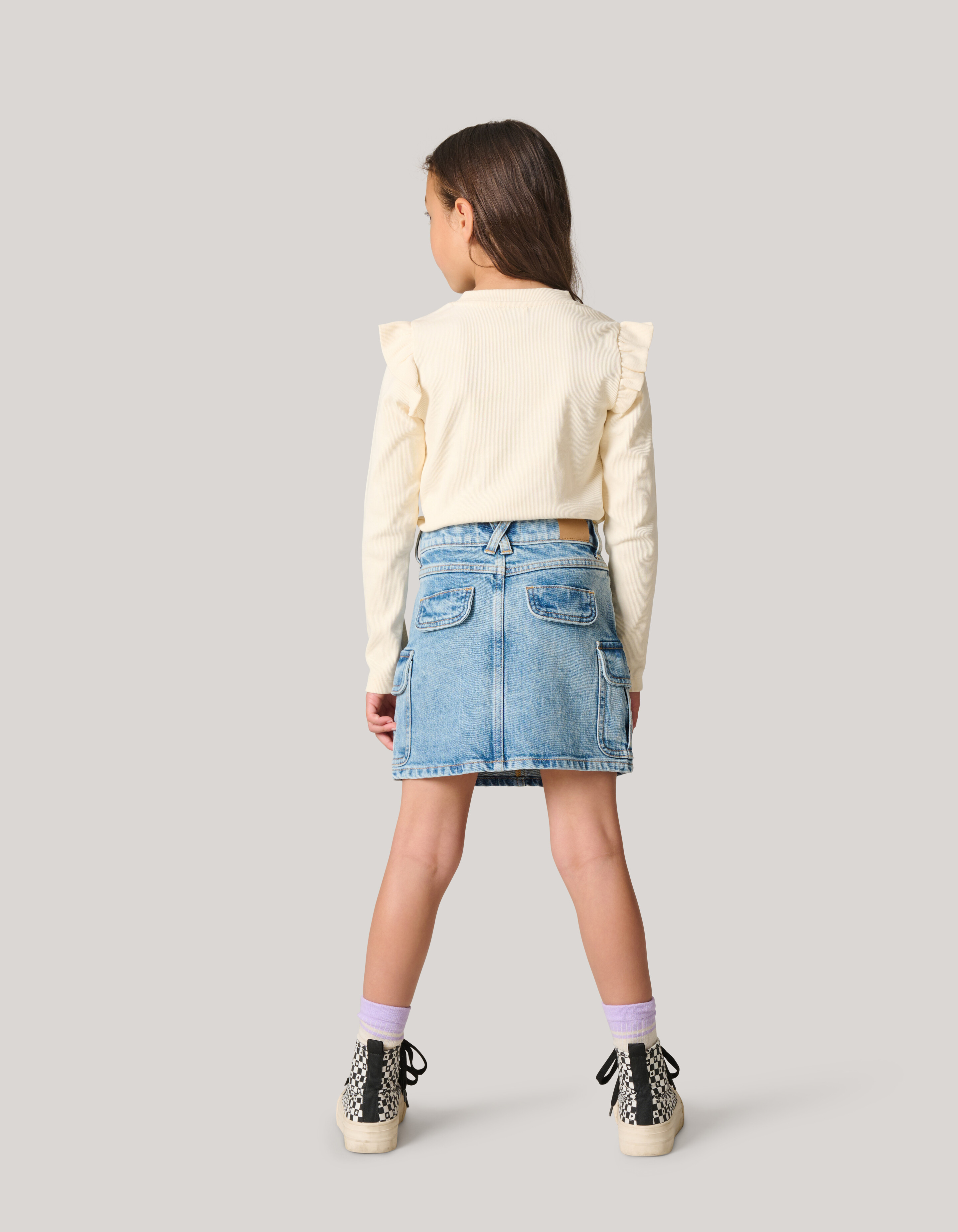 Denim Cargorock Blau SHOEBY GIRLS