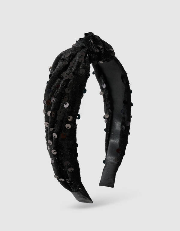 Velvet Pailletten-Haarband SHOEBY ACCESSOIRES