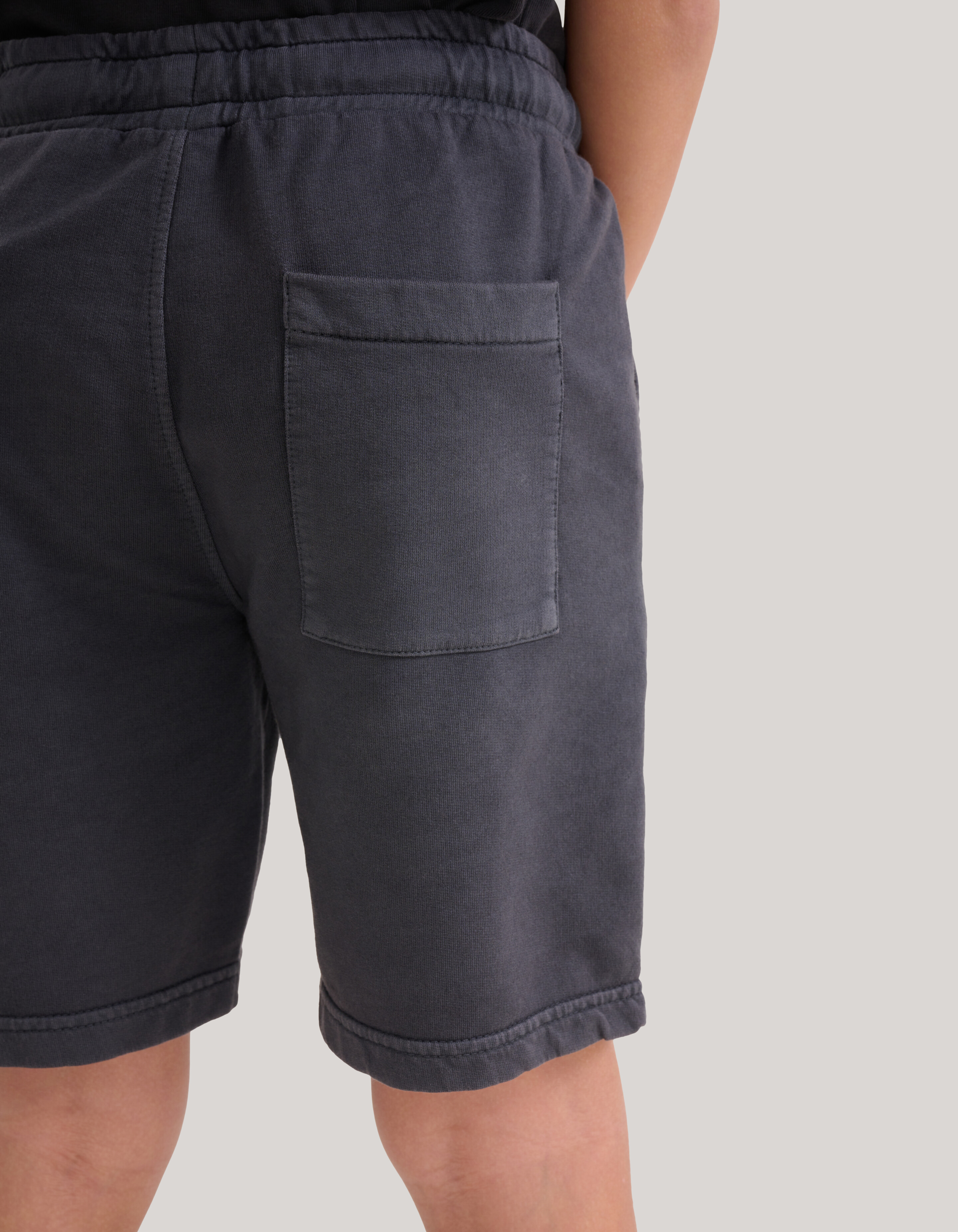 Washed Short Donkergrijs SHOEBY BOYS
