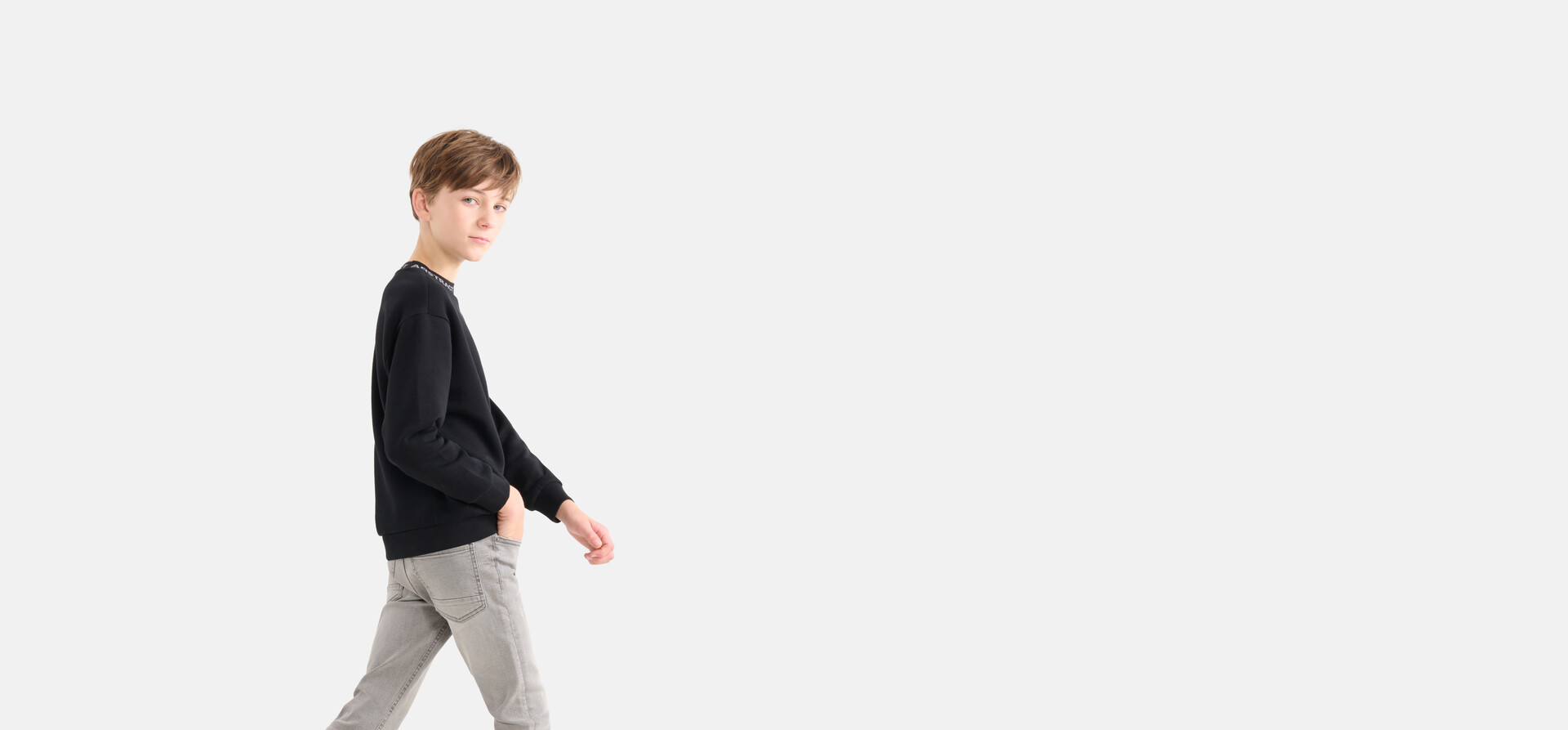 Pullover Schwarz SHOEBY BOYS