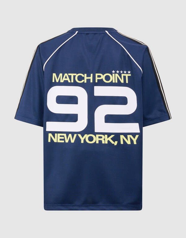 Sporty Tape T-Shirt Dunkelblau SHOEBY BOYS