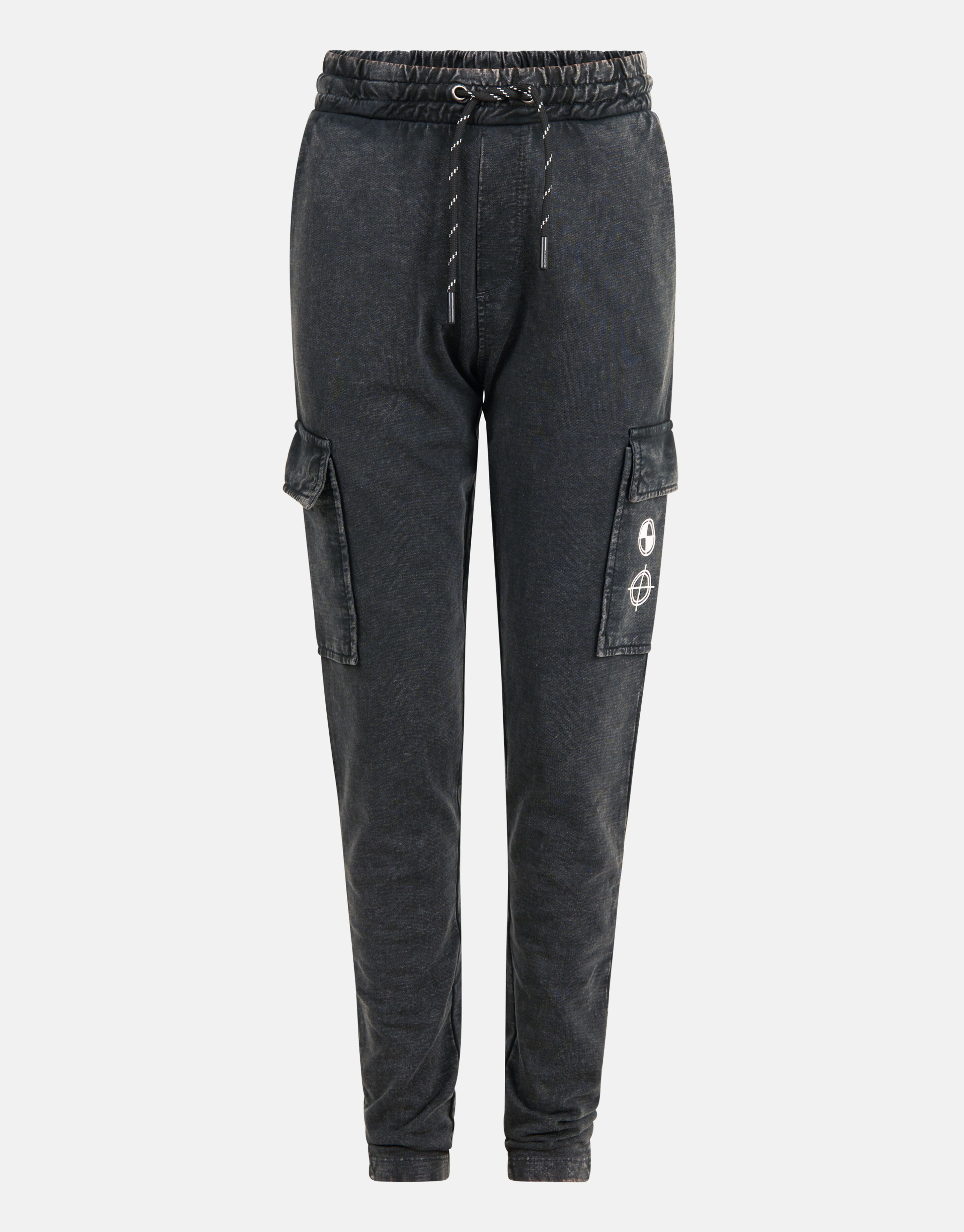 Cargo Washed Trousers Dunkelgrau SHOEBY BOYS