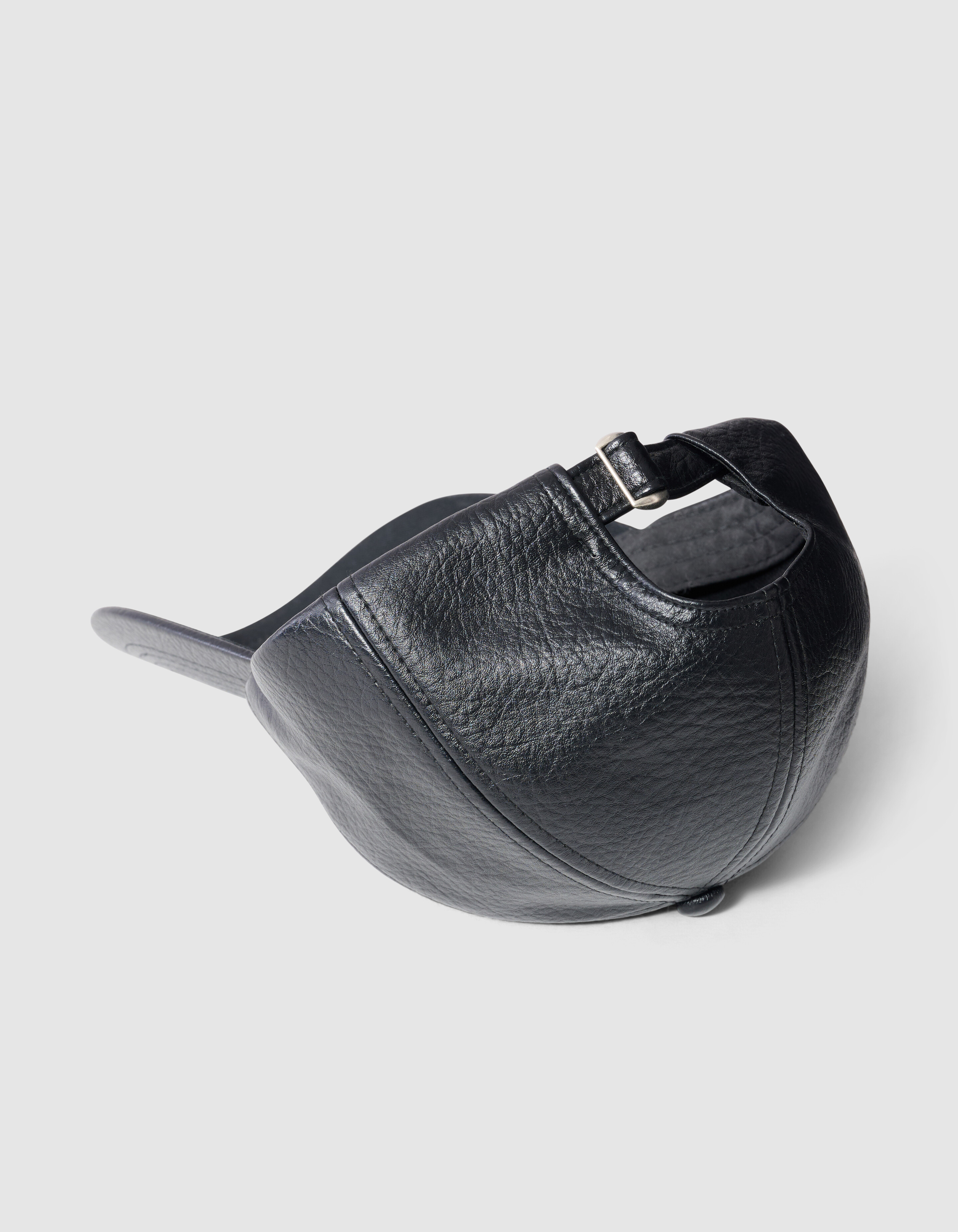 Vegane Leder-Cap Schwarz SHOEBY ACCESSOIRES