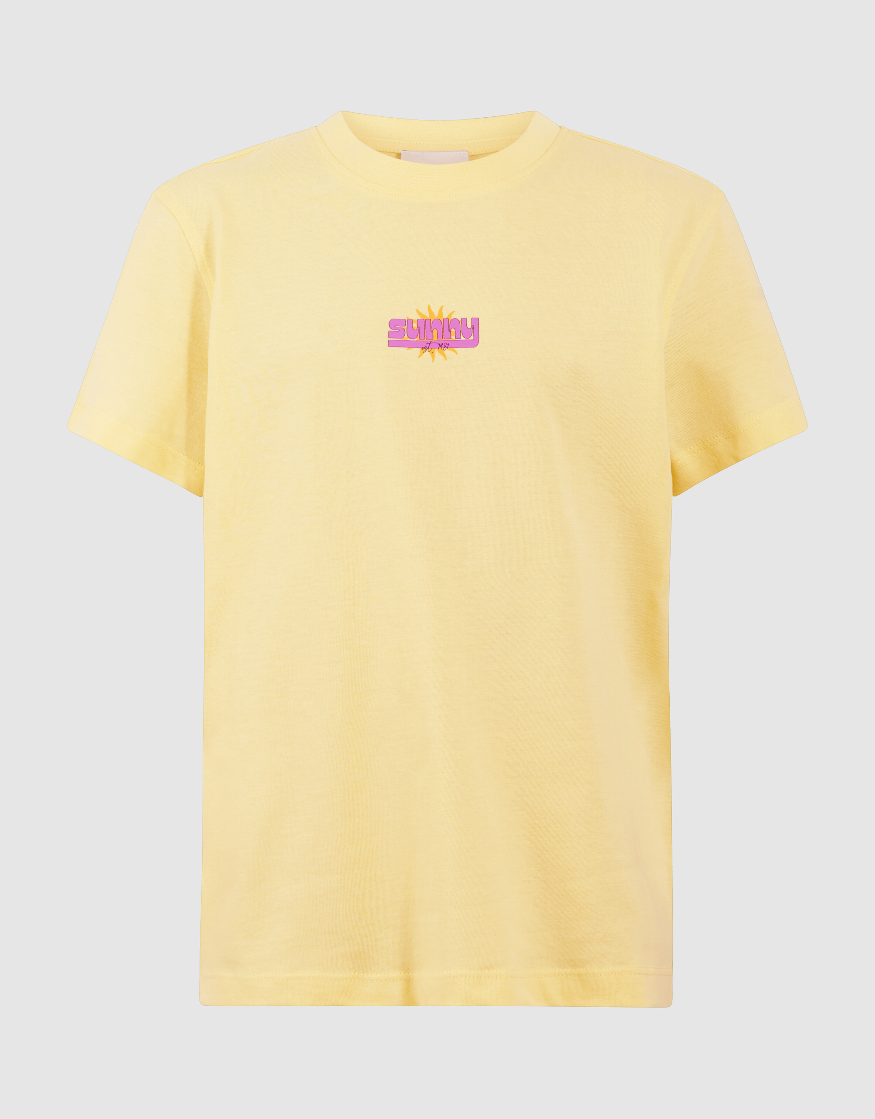 Sunny Artwork T-Shirt Gelb SHOEBY GIRLS
