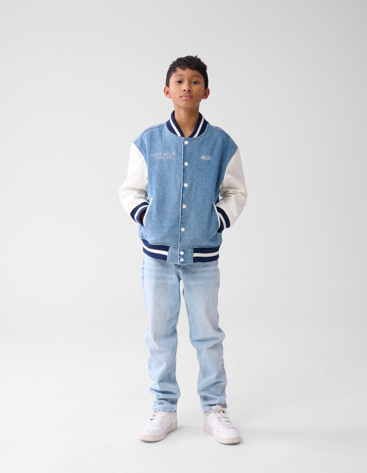 Denim Bomber Mediumstone SHOEBY BOYS