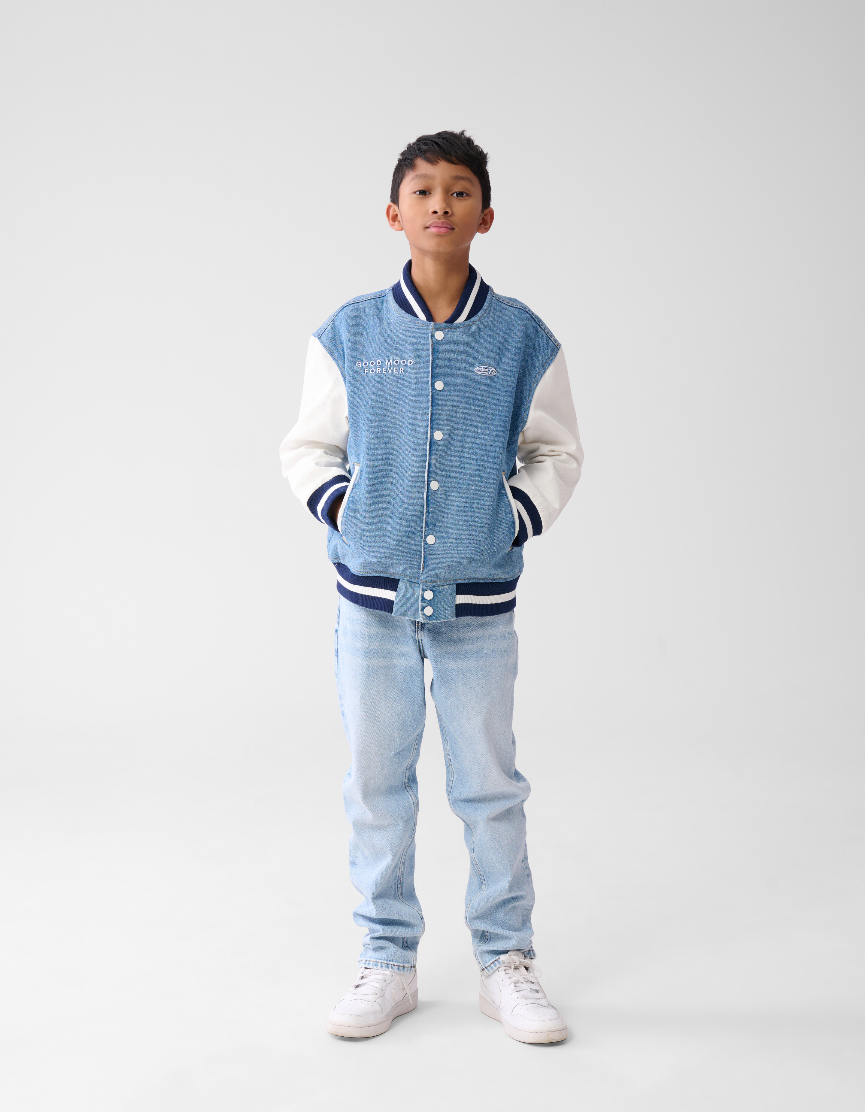 Denim Bomber Mediumstone SHOEBY BOYS