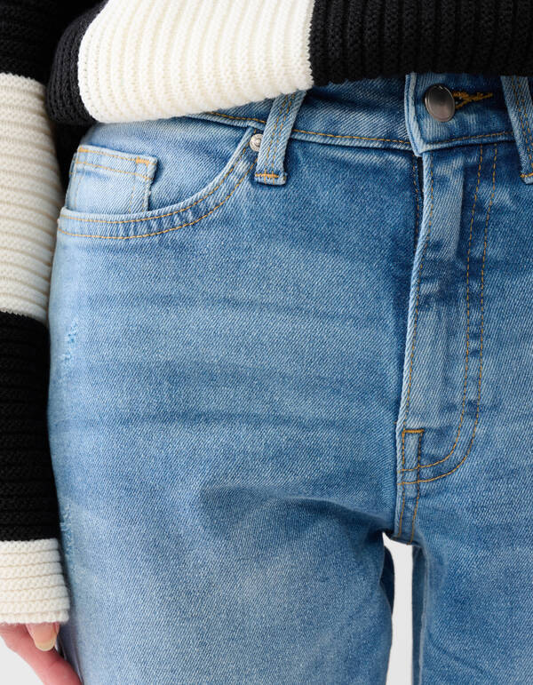 Tapered Fit Jeans Mediumstone L29 Eksept