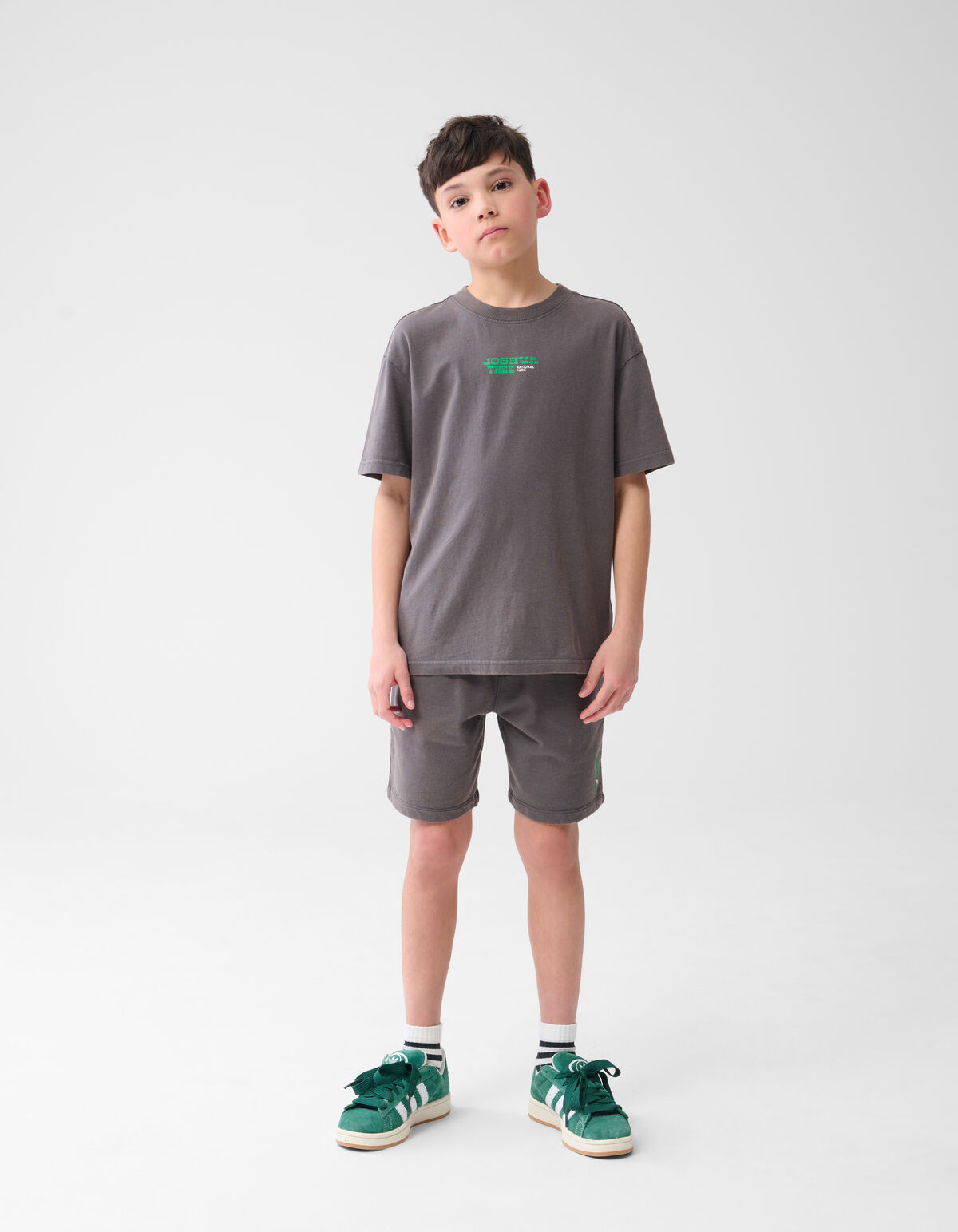 Text Kurz Dunkelgrau SHOEBY BOYS