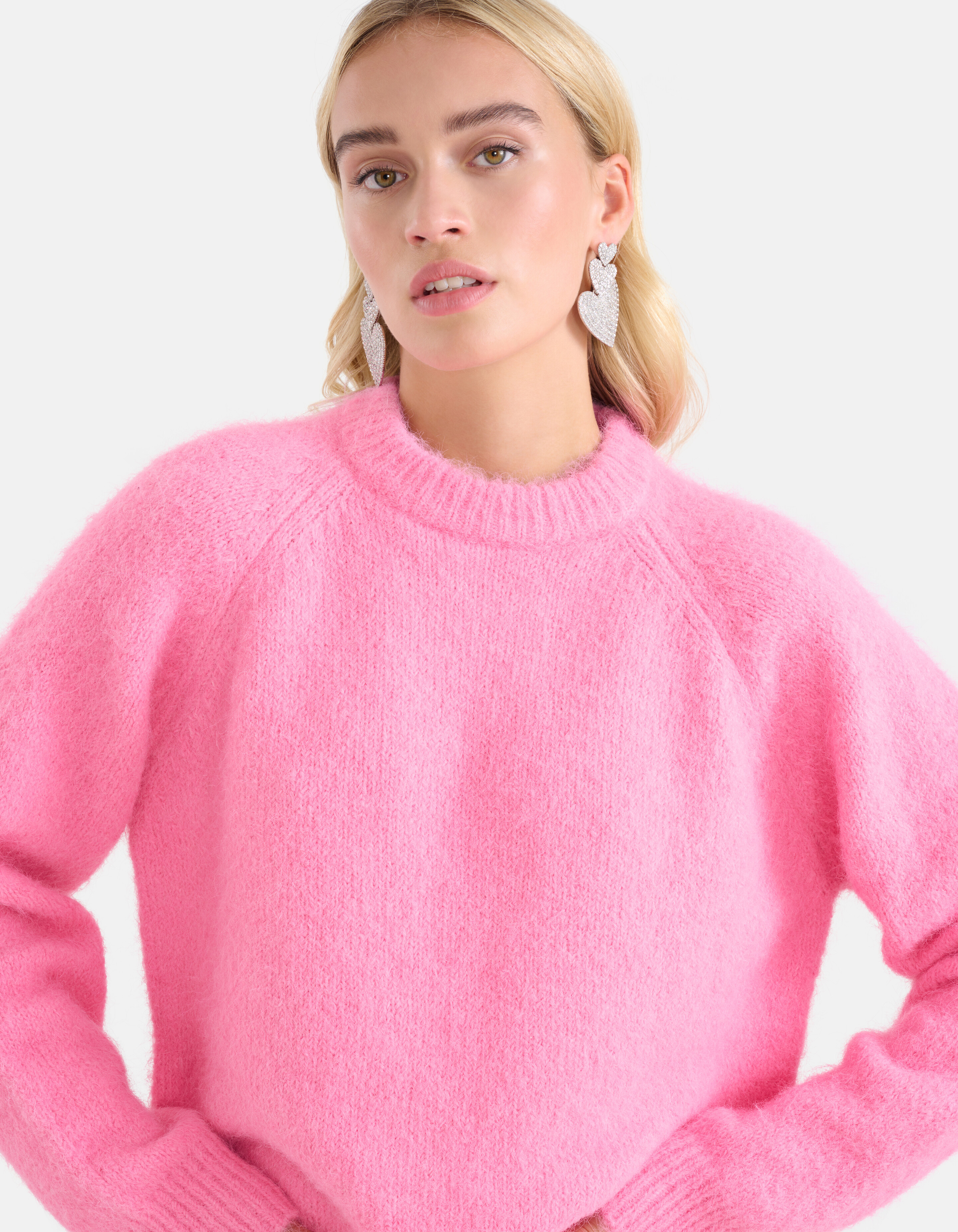 Gestrickter Pullover Rosa von Monica SHOEBY WOMEN