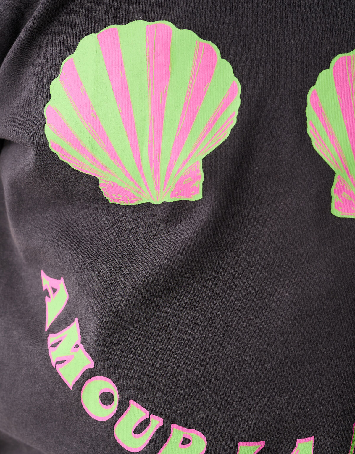 La Mer Artwork T-shirt Dunkelgrau SHOEBY GIRLS