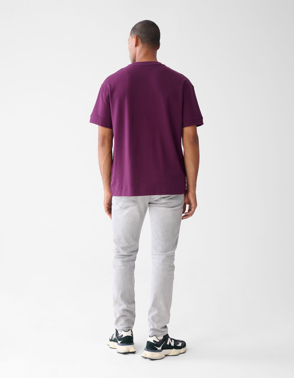 Artwork T-Shirt Dunkelrot SHOEBY MEN