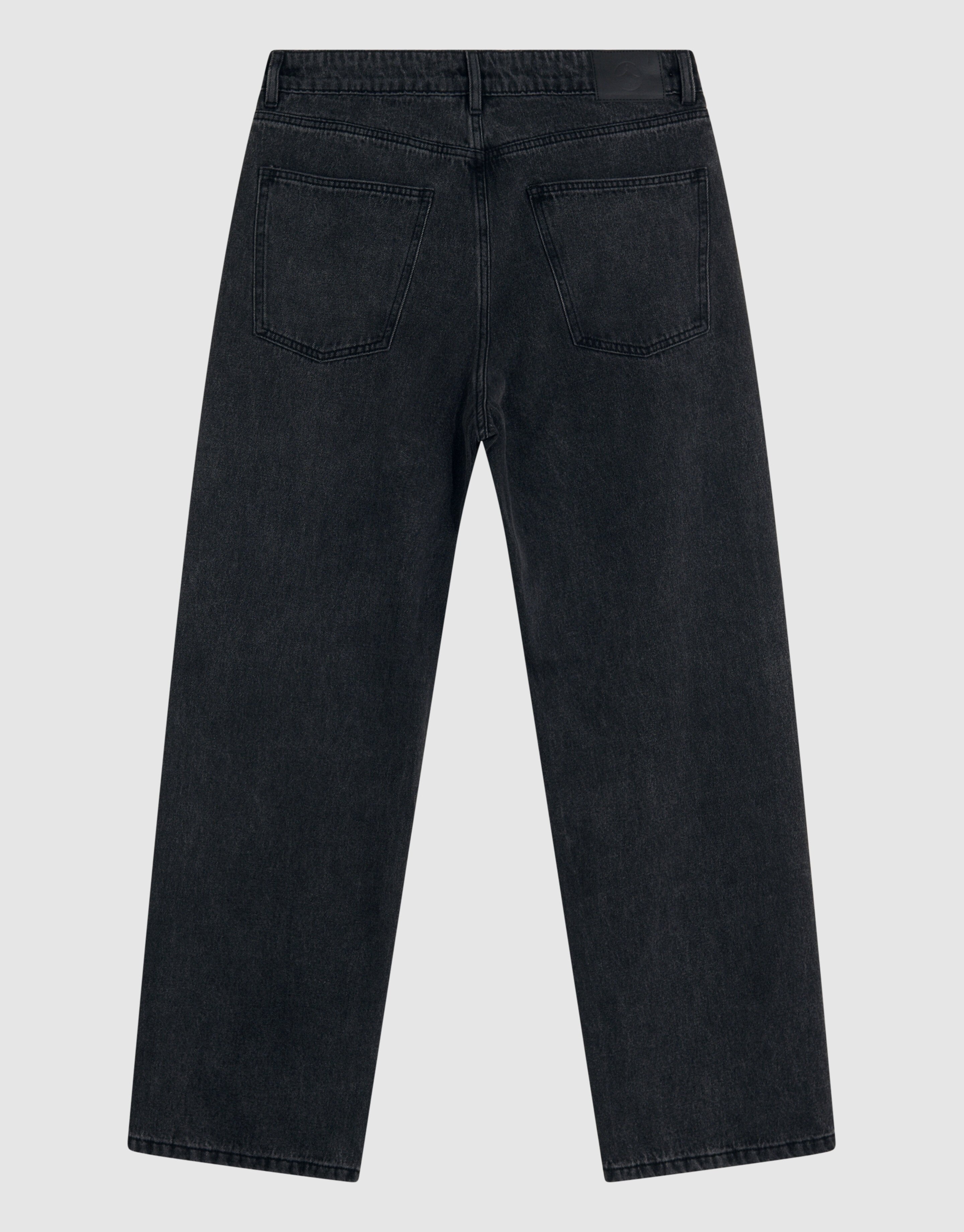 Baggy Fit Jeans Dunkelgrau L33 SHOEBY MEN