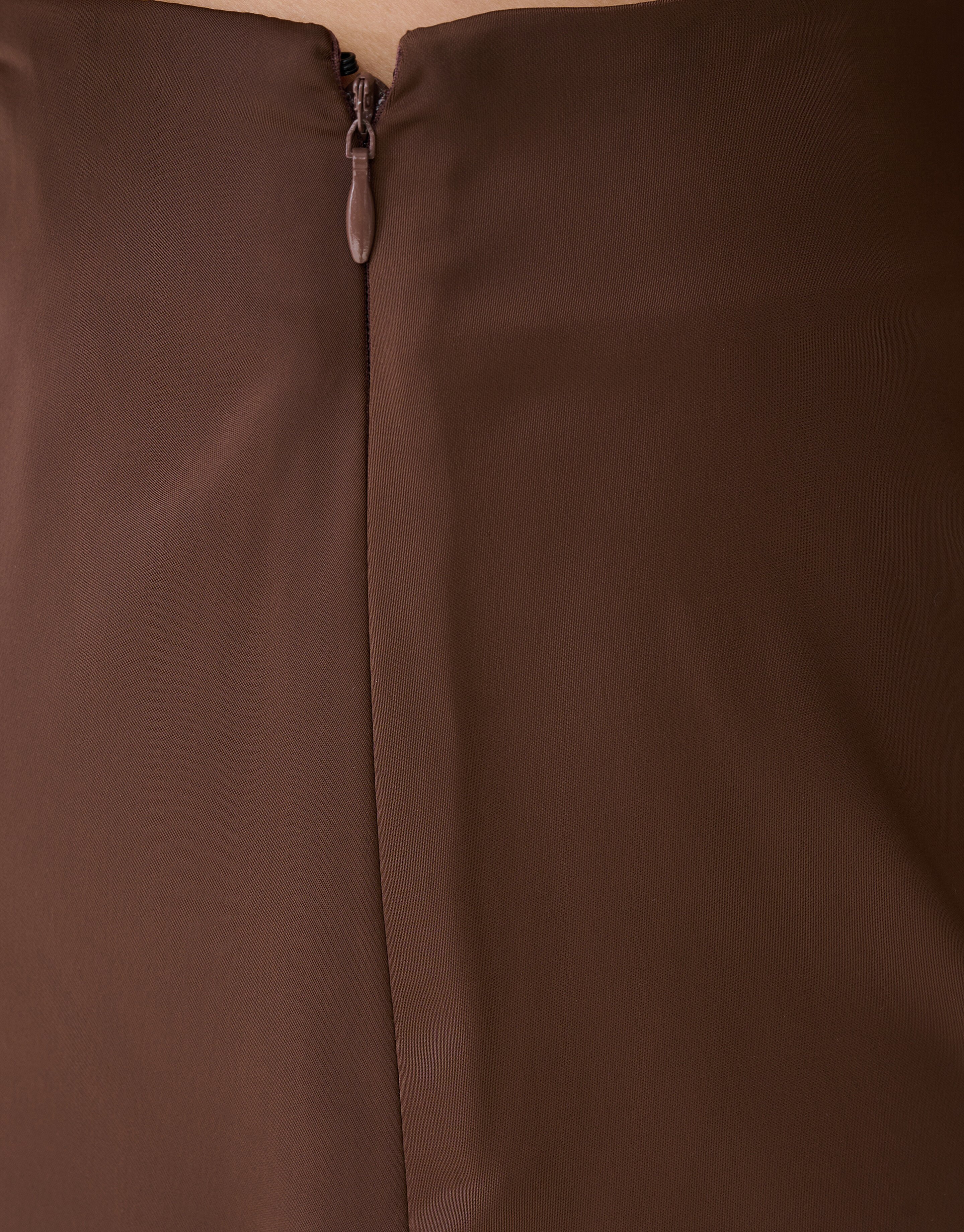 Asymmetrischer Rock Braun SHOEBY WOMEN