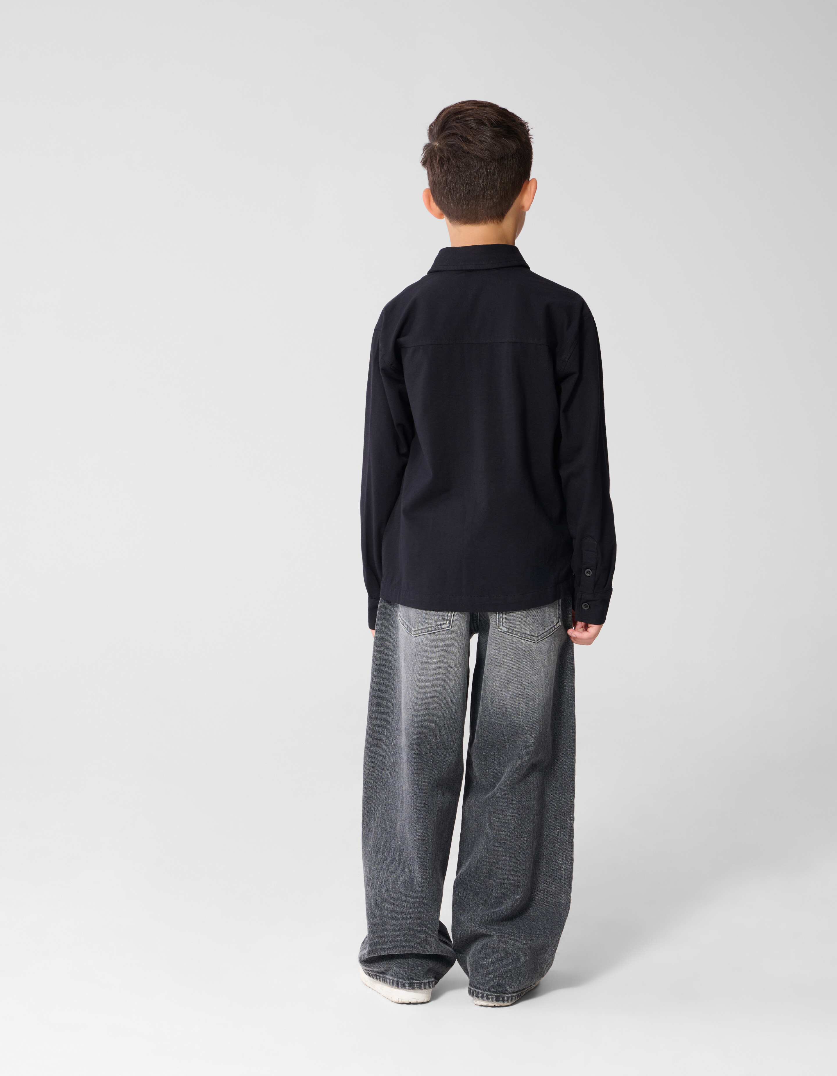 Jersey Hemd Schwarz SHOEBY BOYS