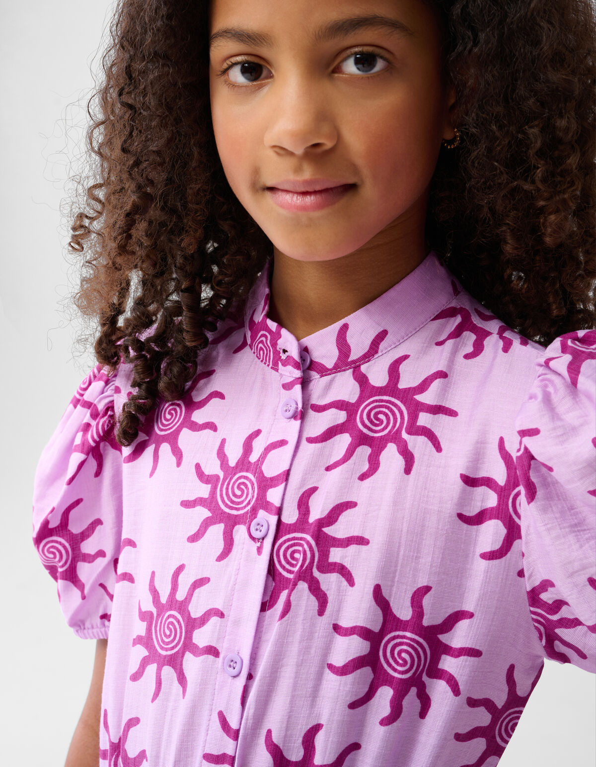 Bedrucktes Kleid hellrosa SHOEBY GIRLS