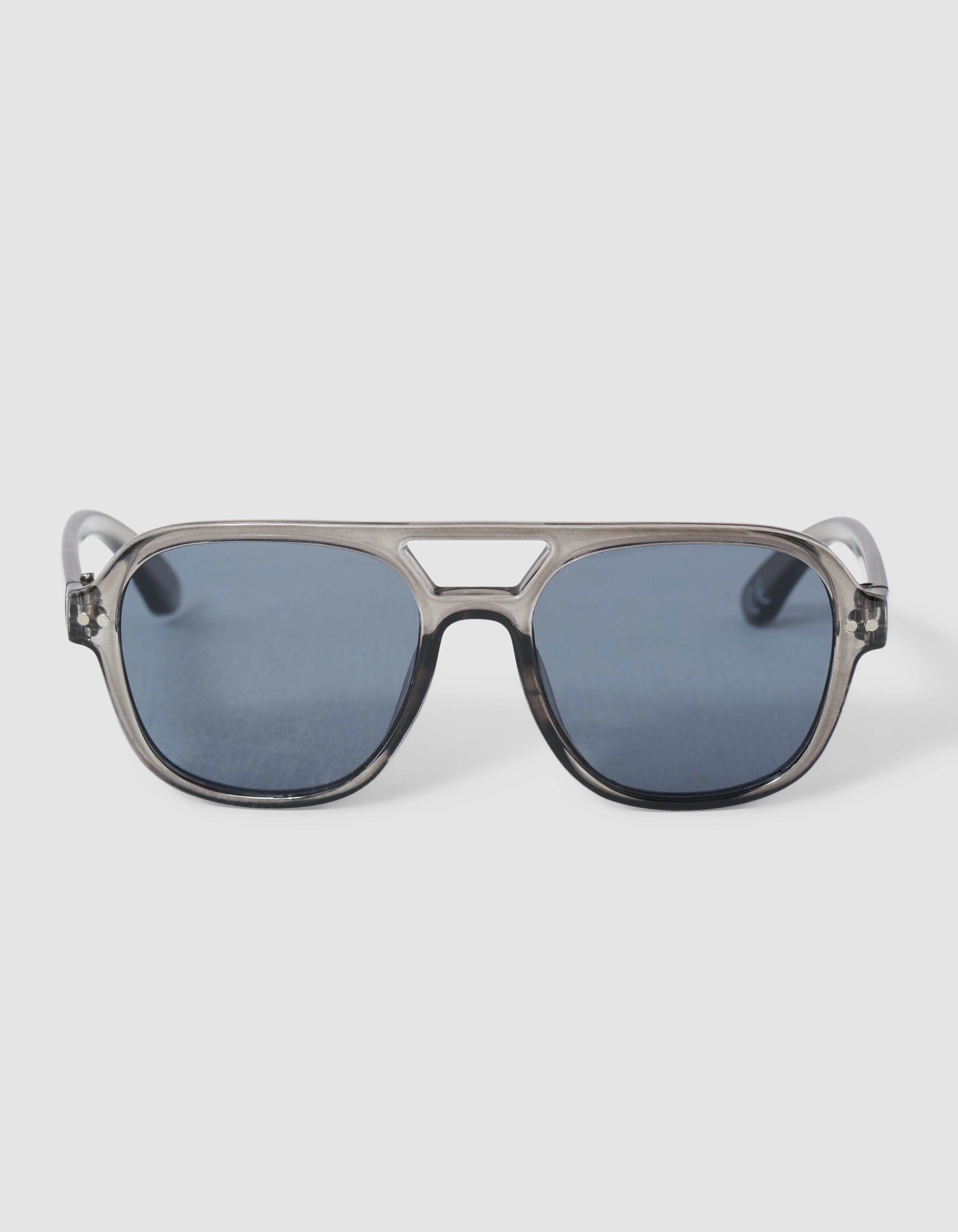 Aviator Sonnenbrille Grau SHOEBY ACCESSOIRES