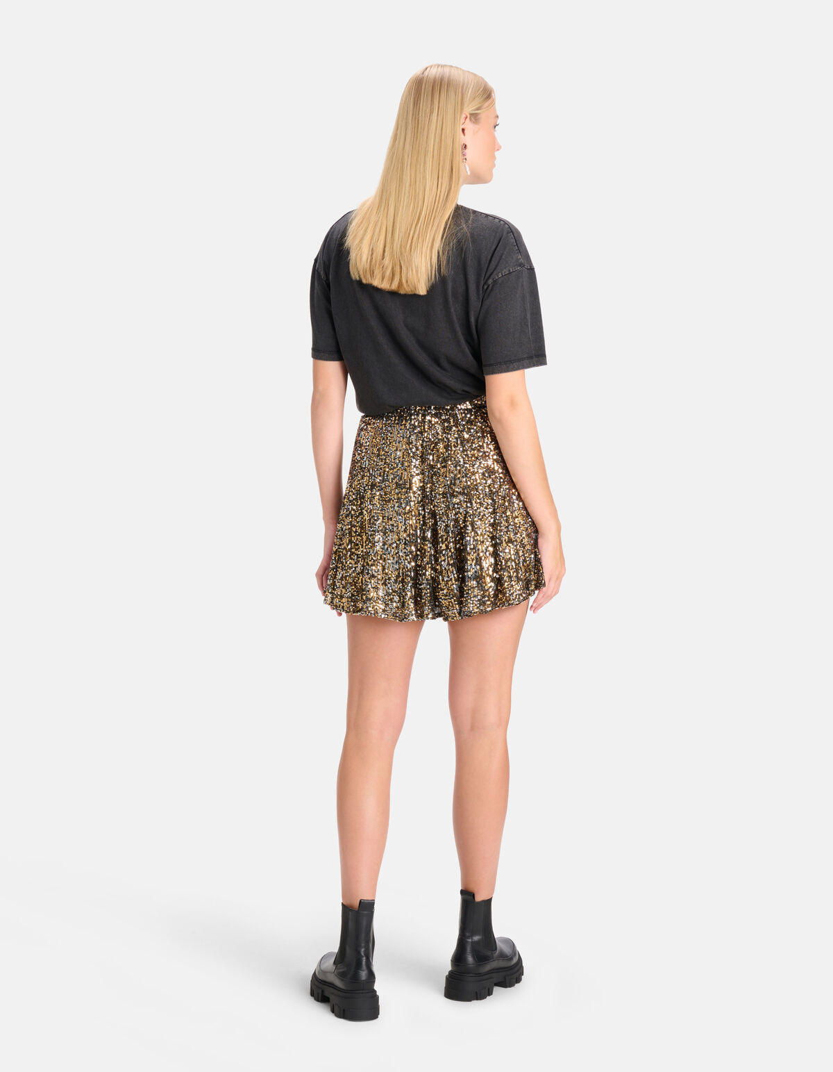 Paillettenrock Gold SHOEBY WOMEN