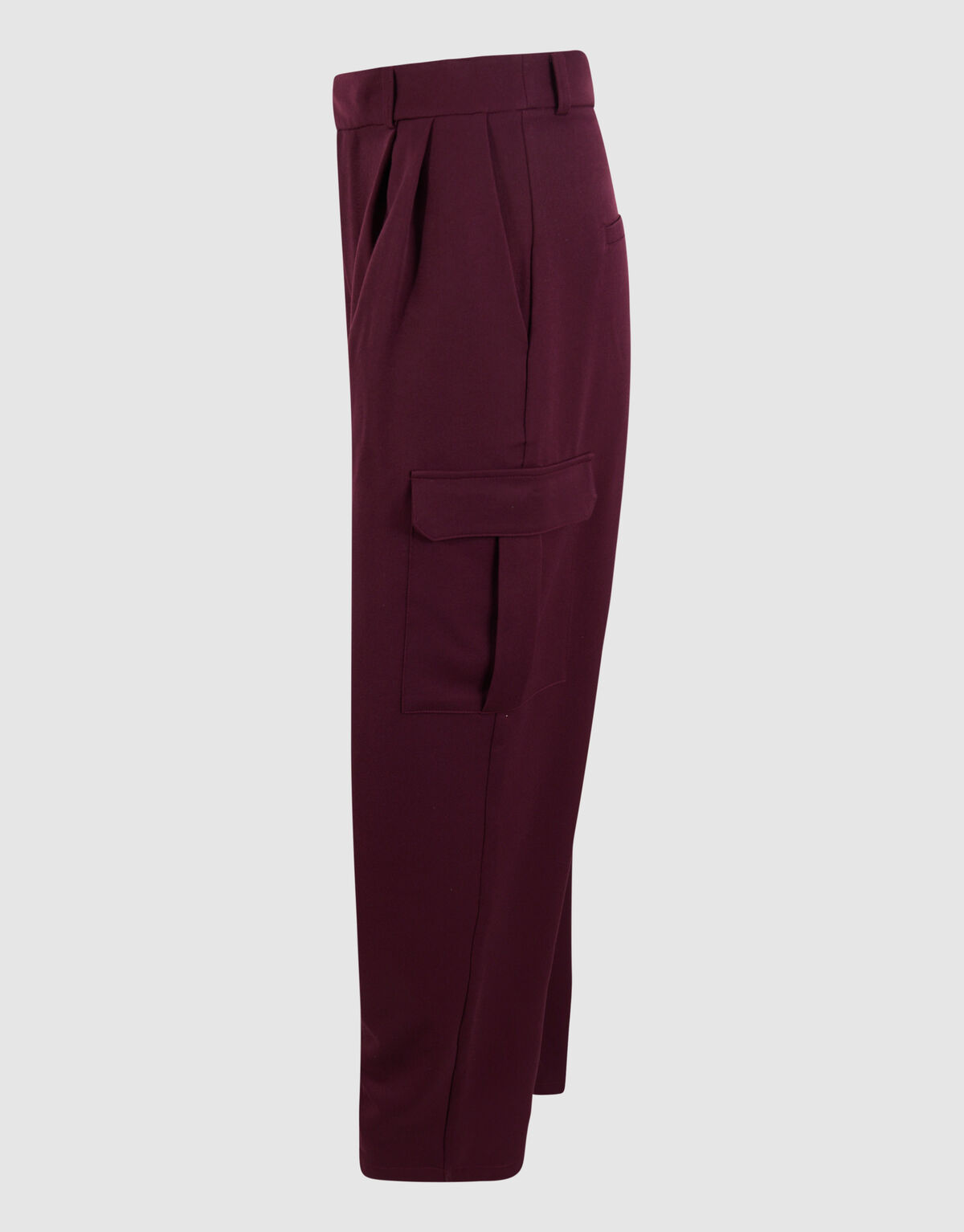 Cargohose mit weitem Bein Bordeaux SHOEBY WOMEN