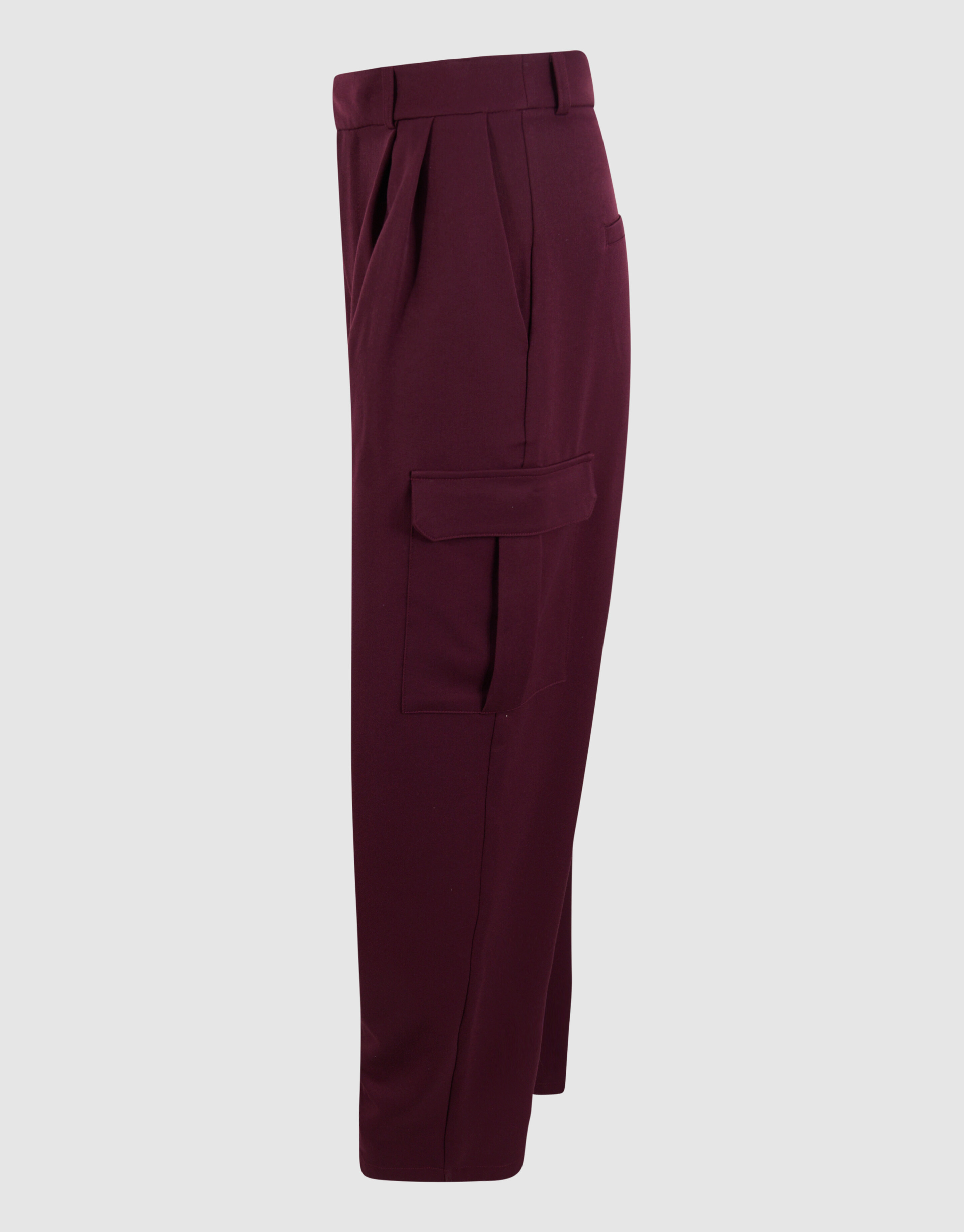 Cargohose mit weitem Bein Bordeaux SHOEBY WOMEN