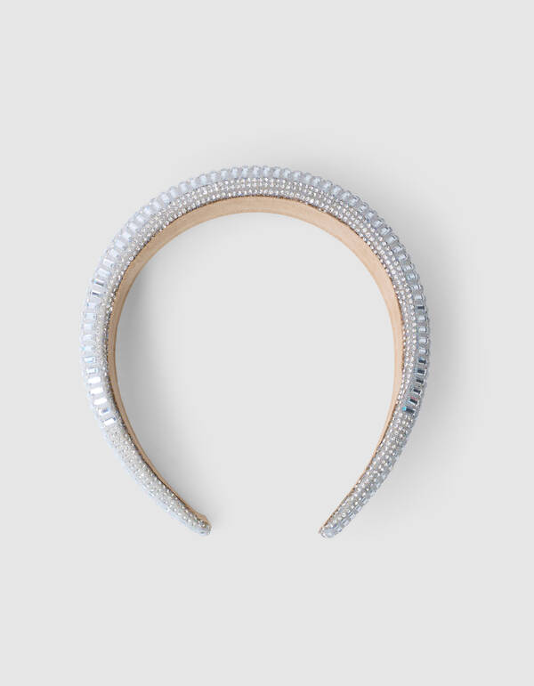 Spiegel Haarband Silber SHOEBY ACCESSOIRES