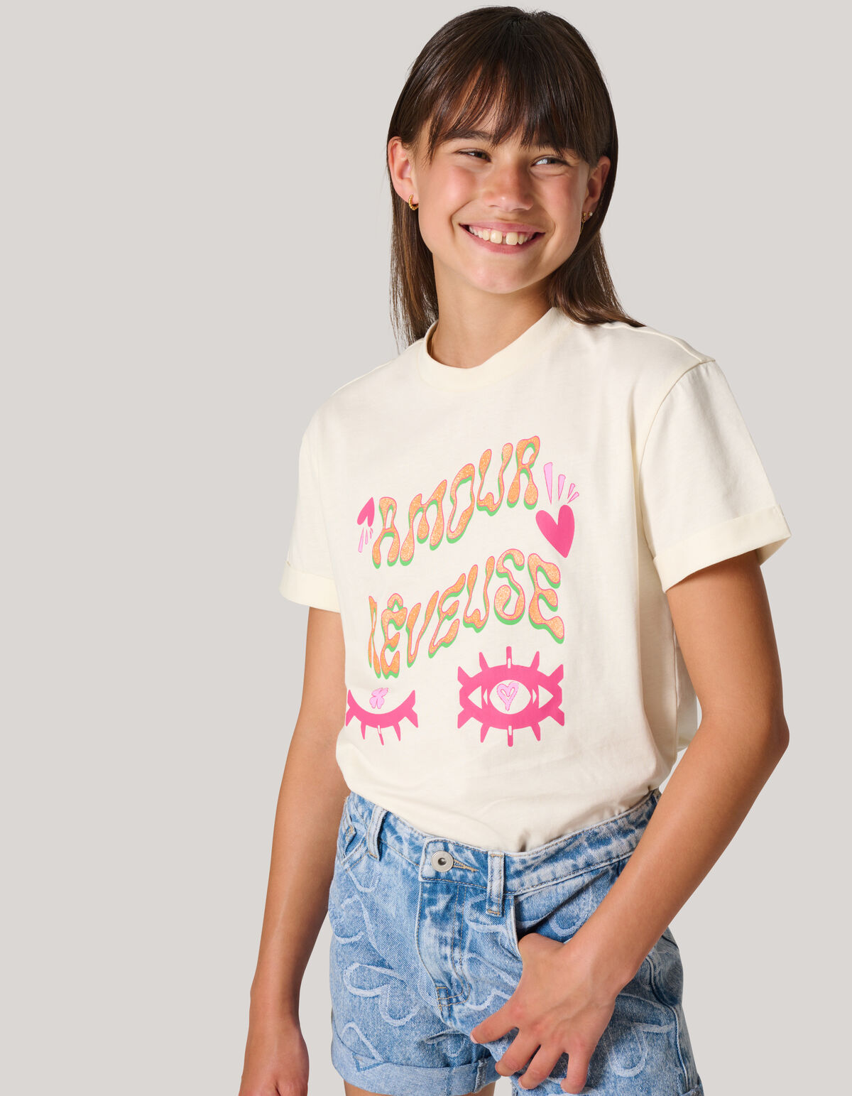 Artwork T-shirt Off White SHOEBY GIRLS