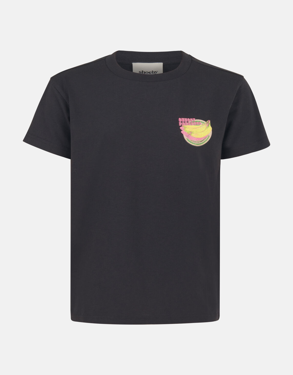 Glitter Artwork T-shirt Schwarz SHOEBY GIRLS