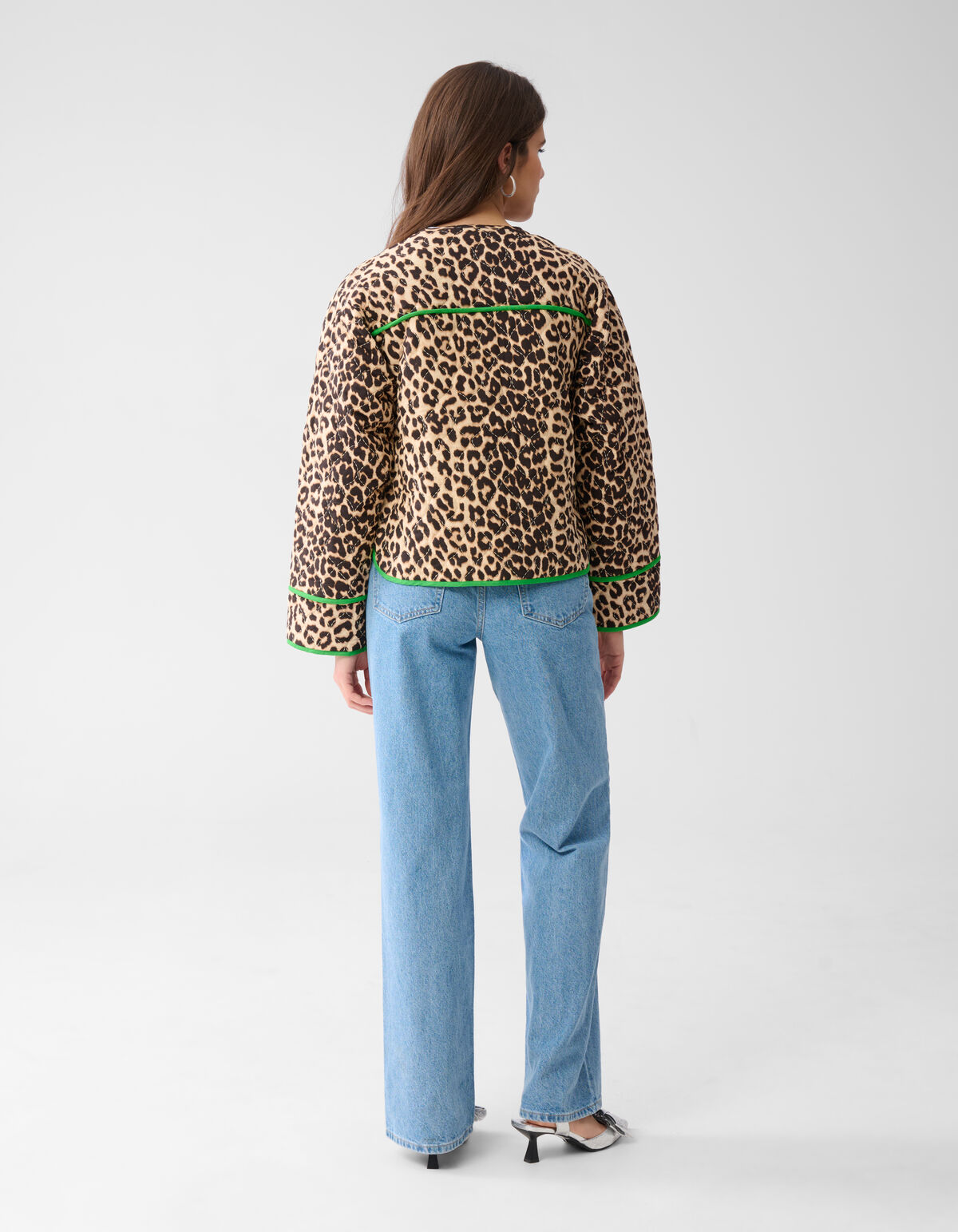 Gesteppte Leopardenjacke Braun SHOEBY WOMEN