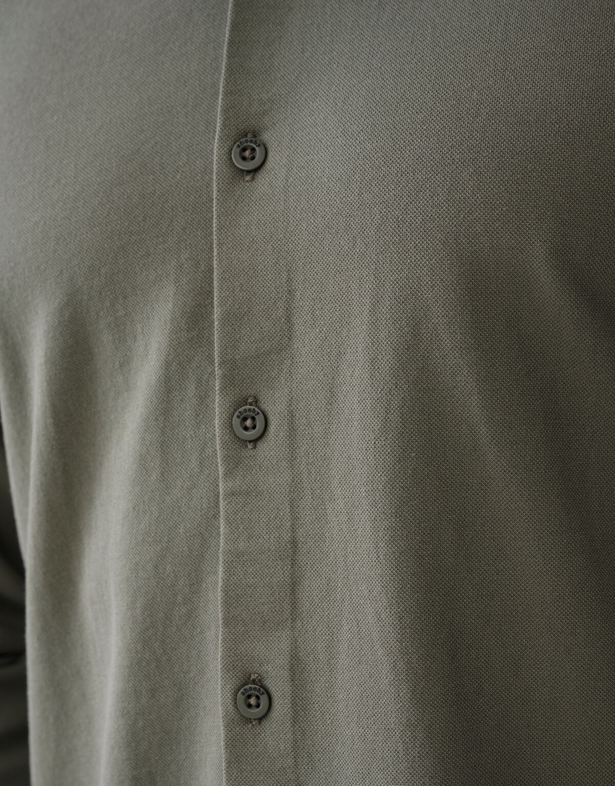 Piqué-Hemd Dunkelgrün SHOEBY MEN