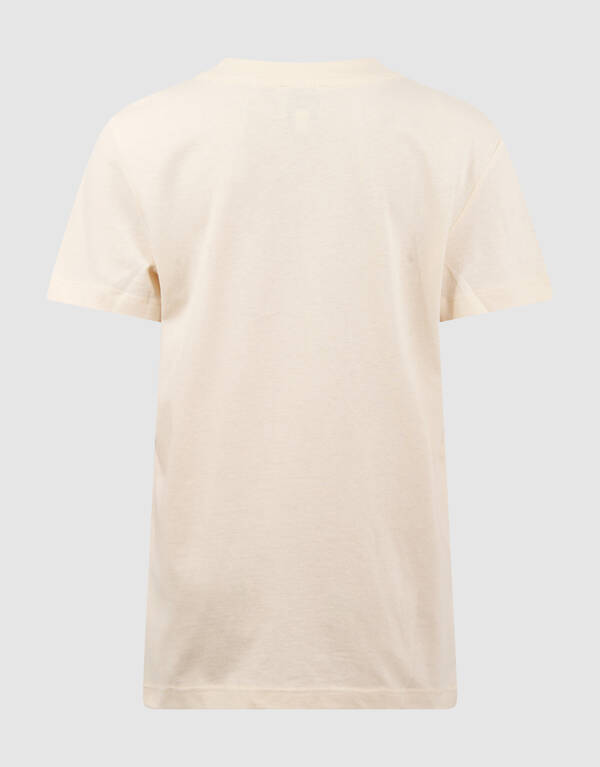 Sunny Palms Artwork T-Shirt Off-White SHOEBY GIRLS