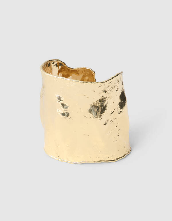 Big Bangle Armband Gold SHOEBY ACCESSOIRES