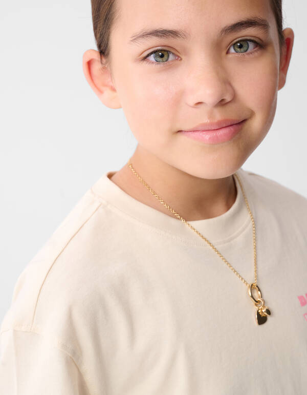 Dare To Wander Artwork T-Shirt Gebrochen Wei&szlig; SHOEBY GIRLS