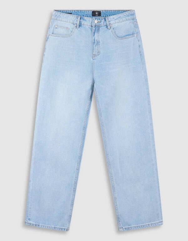 Baggy Fit Jeans Gebleicht L32 SHOEBY MEN