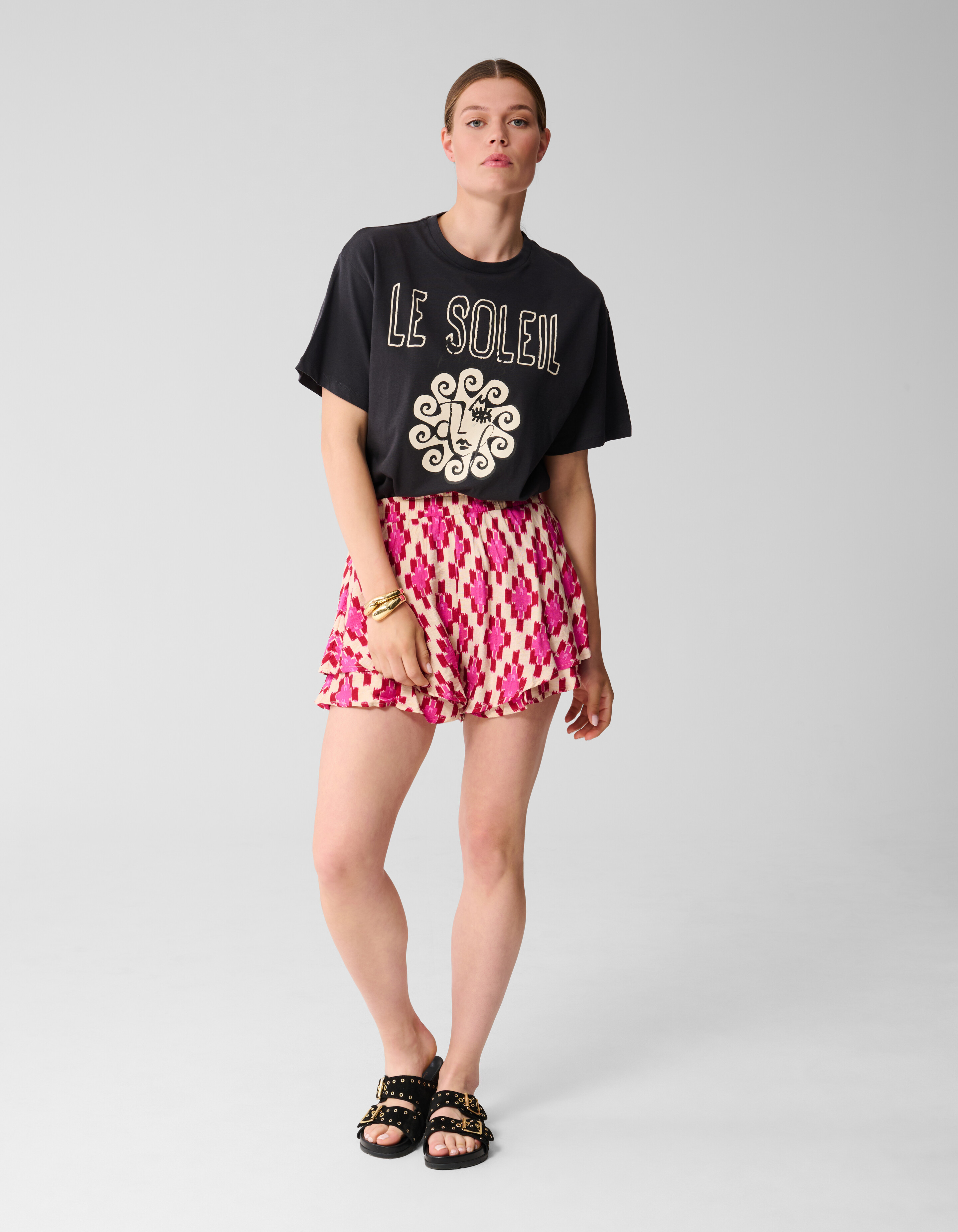 Bedruckte Shorts Rosa SHOEBY WOMEN
