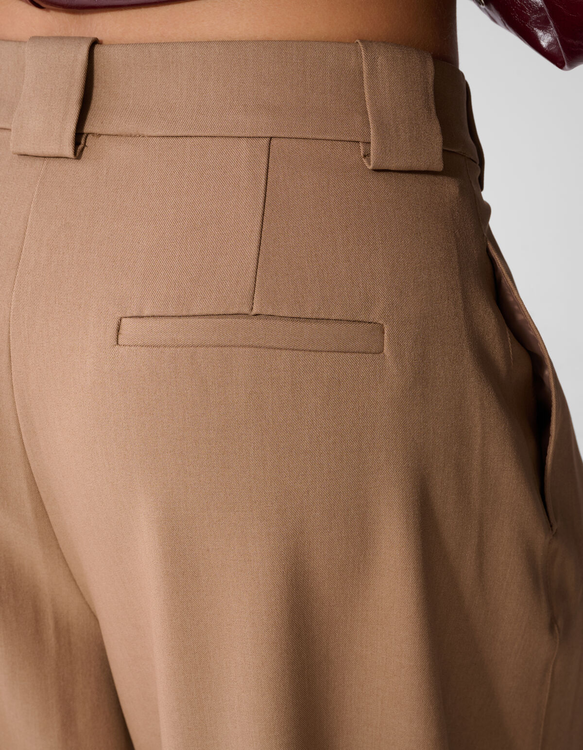 Gewebte Hose Mit Details Braun SHOEBY WOMEN