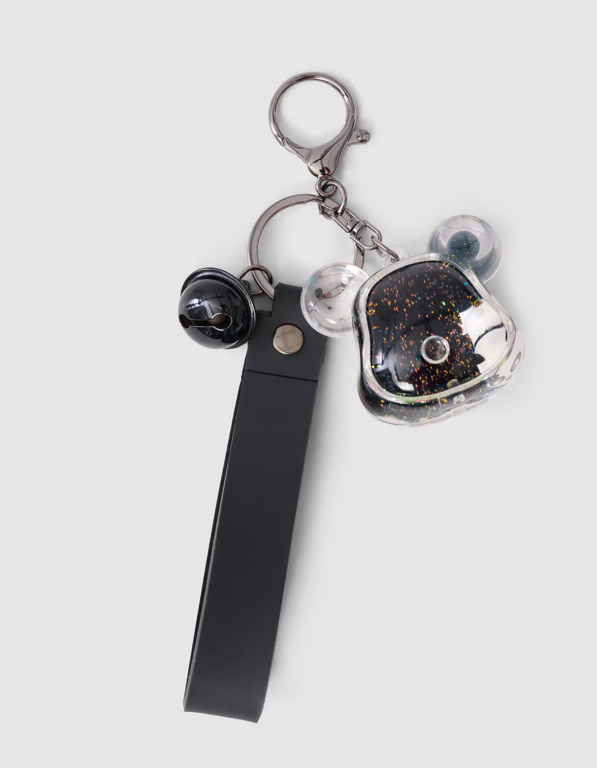 Panda Schlüsselanhänger Schwarz SHOEBY ACCESSOIRES