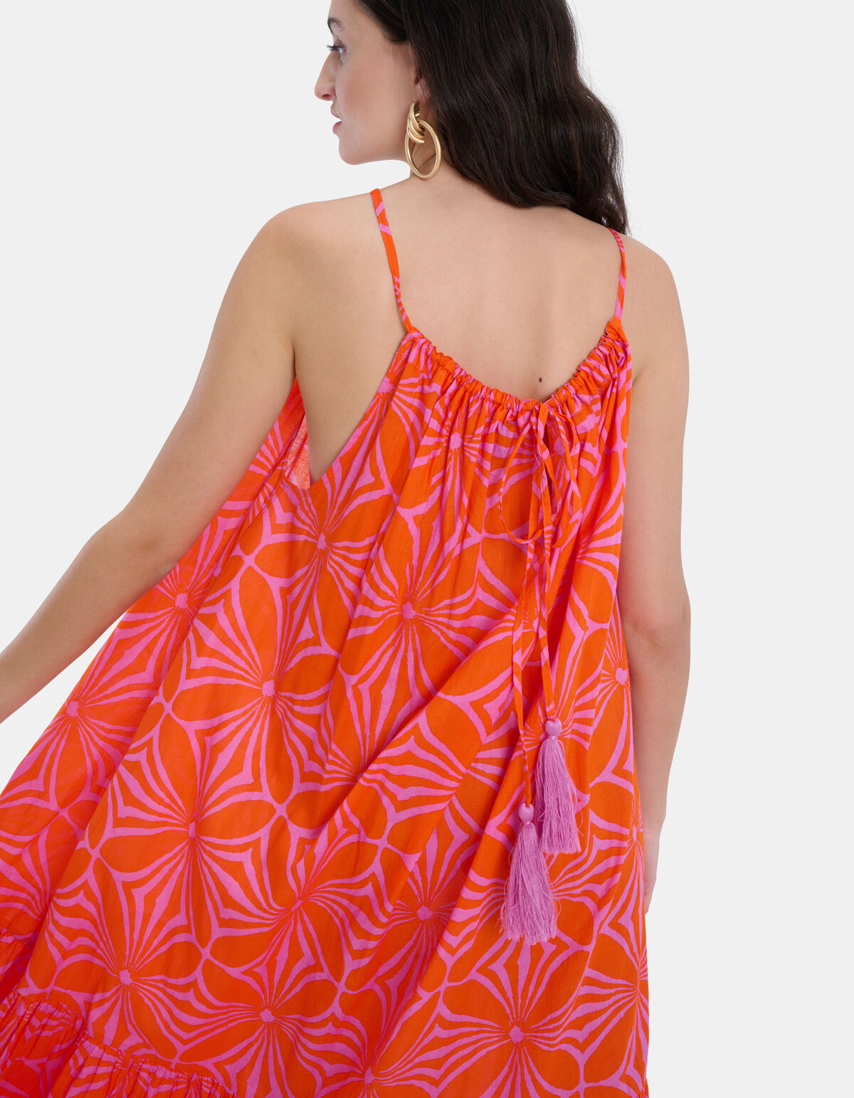 Voile Maxi Cami Kleid EKSEPT