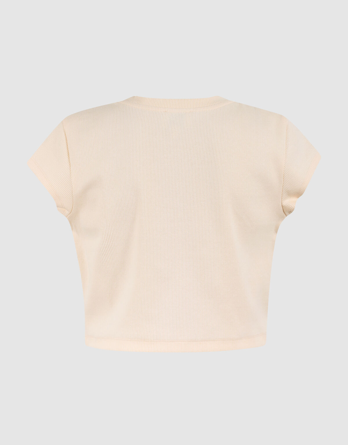 L'amour Crop Top Off White SHOEBY GIRLS