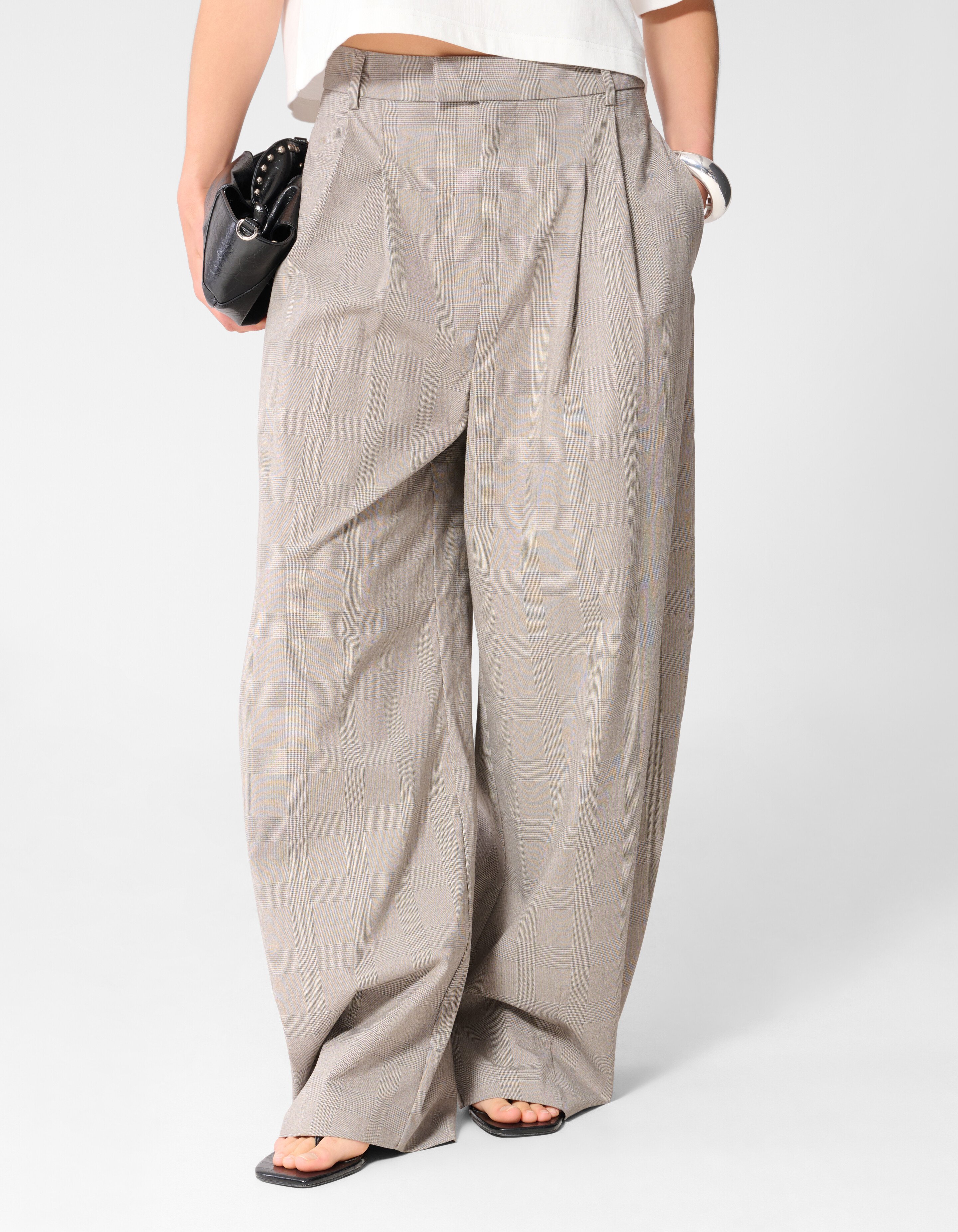 Ruiten Barrel Passende Hose Hellgrau SHOEBY WOMEN